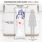 Kazanari Tsubasa (White Swimsuit Ver.) - Anime Pillowcase Fan-Art Edition