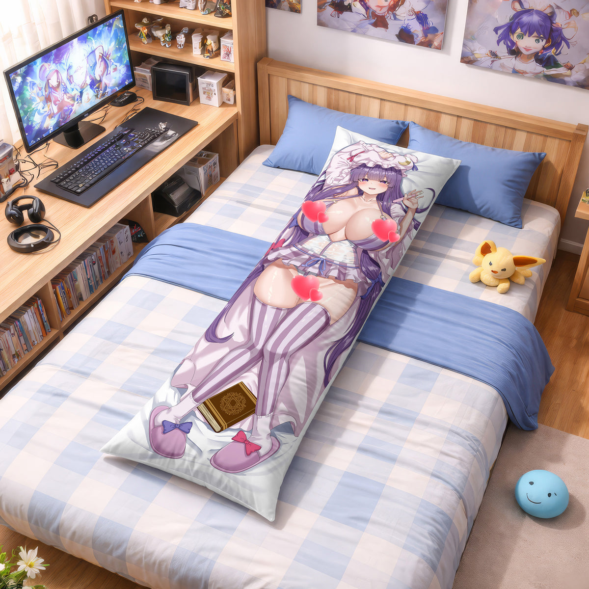 Patchouli Knowledge (Ver.3) -Anime Pillowcase Fan-Art Edition