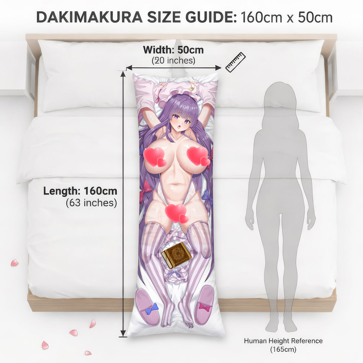 Patchouli Knowledge (Ver.3) -Anime Pillowcase Fan-Art Edition