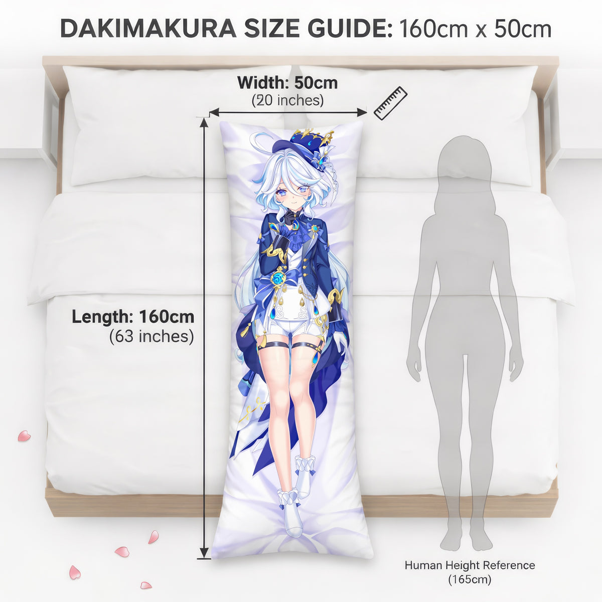 Furina (Ver.3) - Anime Pillowcase Fan-Art Edition