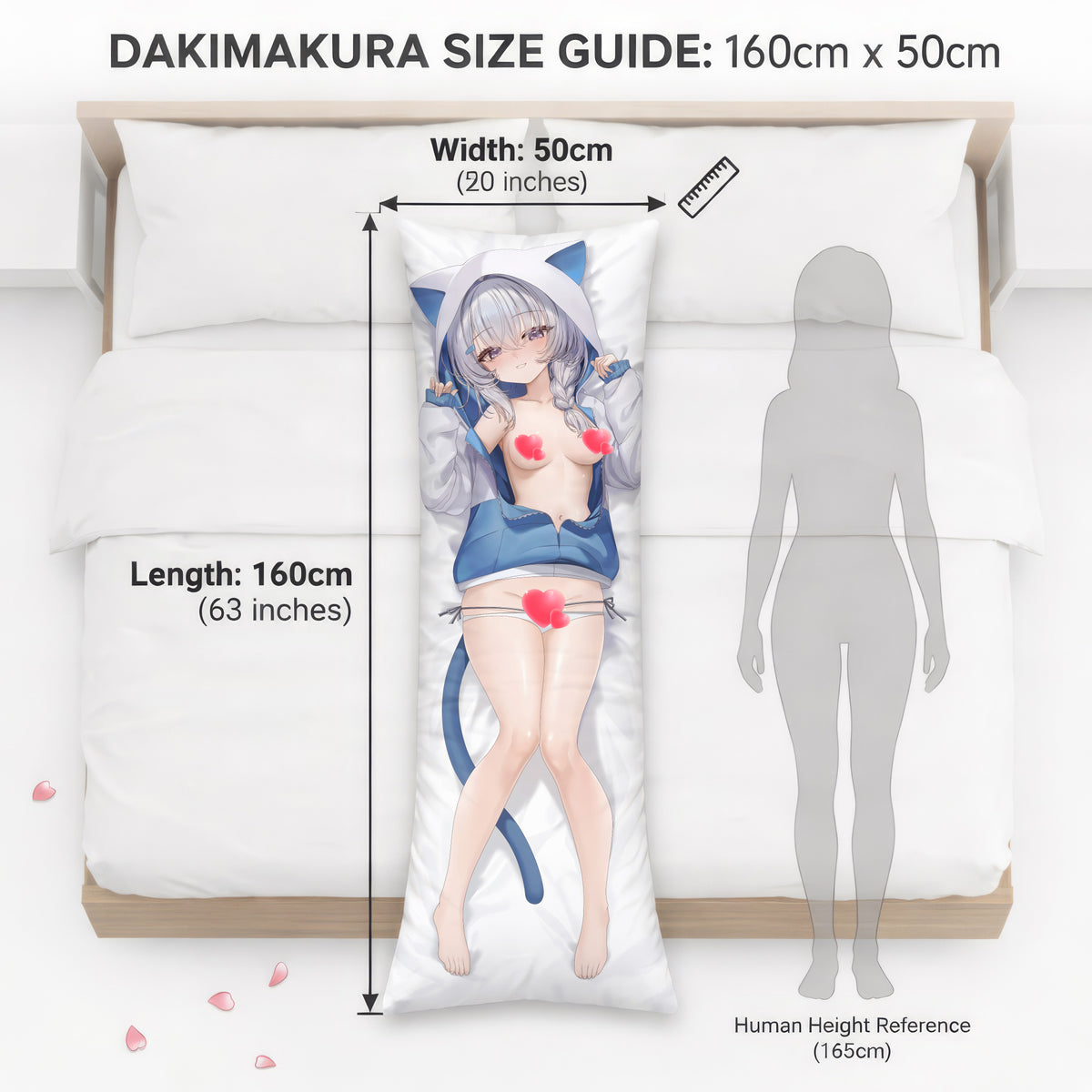Kurisu Mashiro - Anime Pillowcase Fan-Art Edition