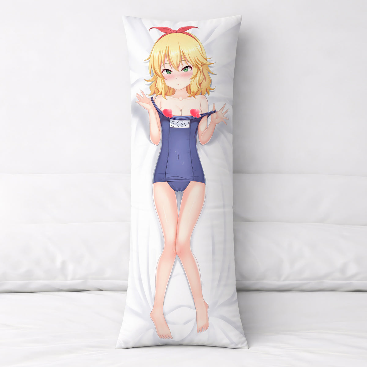 Momoka Sakurai (School Swimsuit Ver.) - Anime Pillowcase Fan-Art Edition