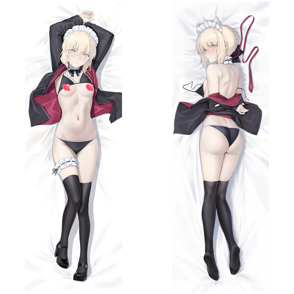 Saber Alter (Bikini Maid Ver.) - Anime Pillowcase Fan-Art Edition