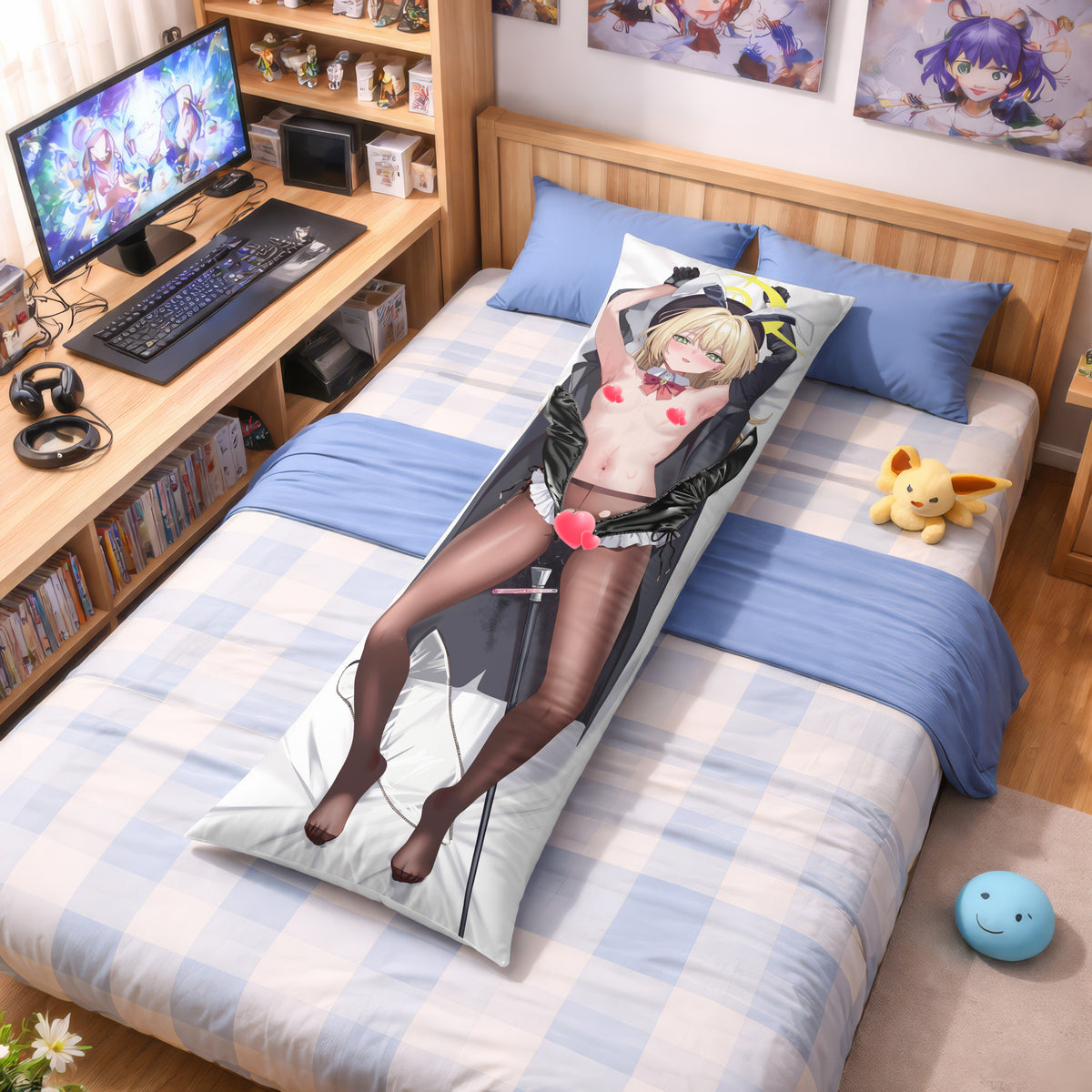 Smiling Professor (Bunny Ver.) - Anime Pillowcase Fan-Art Edition