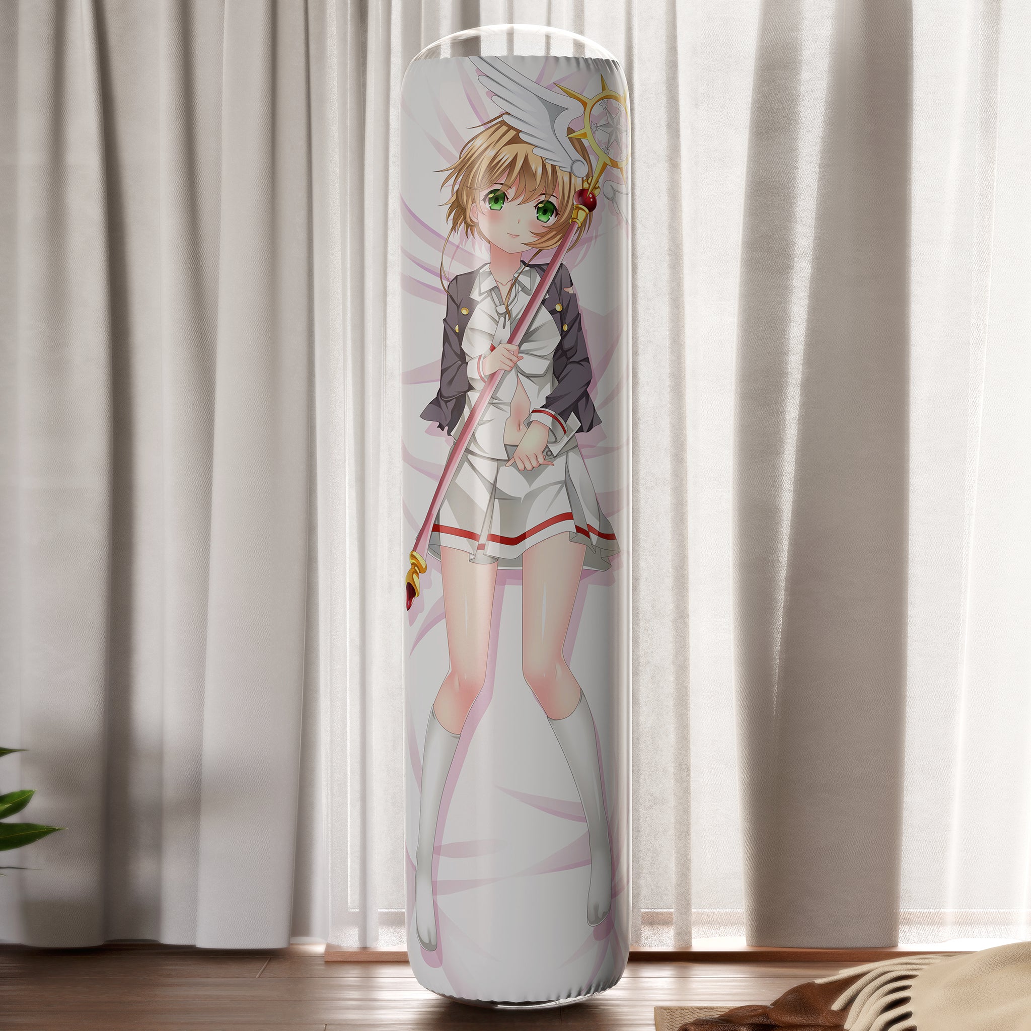 Kinomoto Sakura - Anime Inflatable Cylinder Pillow Fan-Art Edition