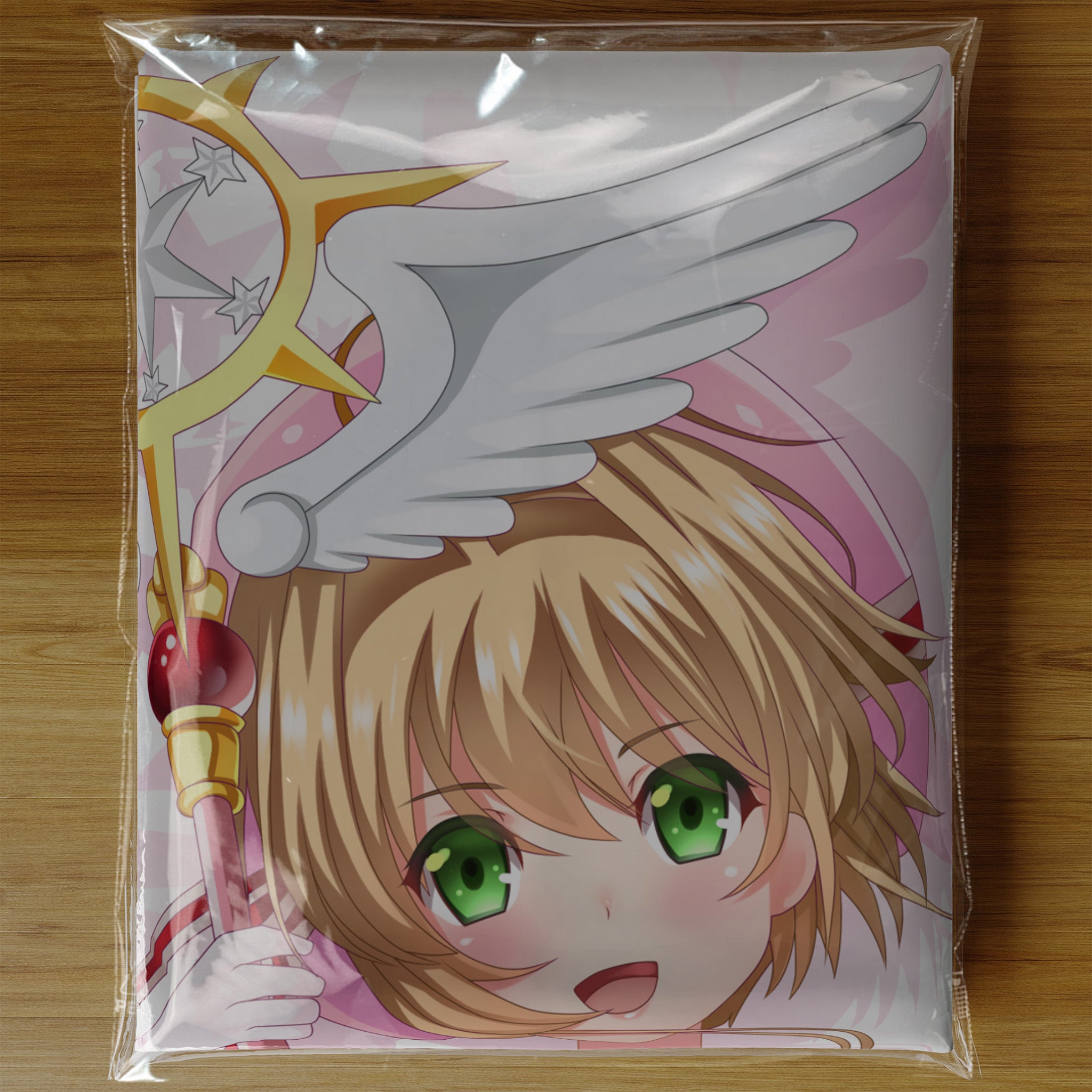 Kinomoto Sakura - Anime Inflatable Cylinder Pillow Fan-Art Edition