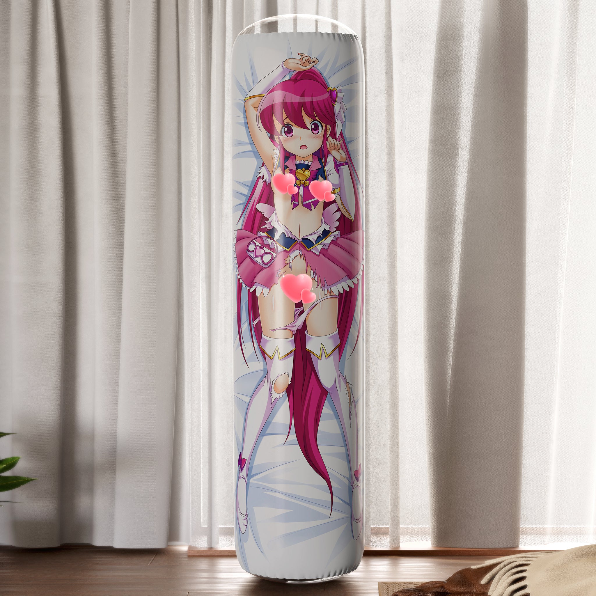 Cure Lovely - Anime Inflatable Cylinder Pillow Fan-Art Edition