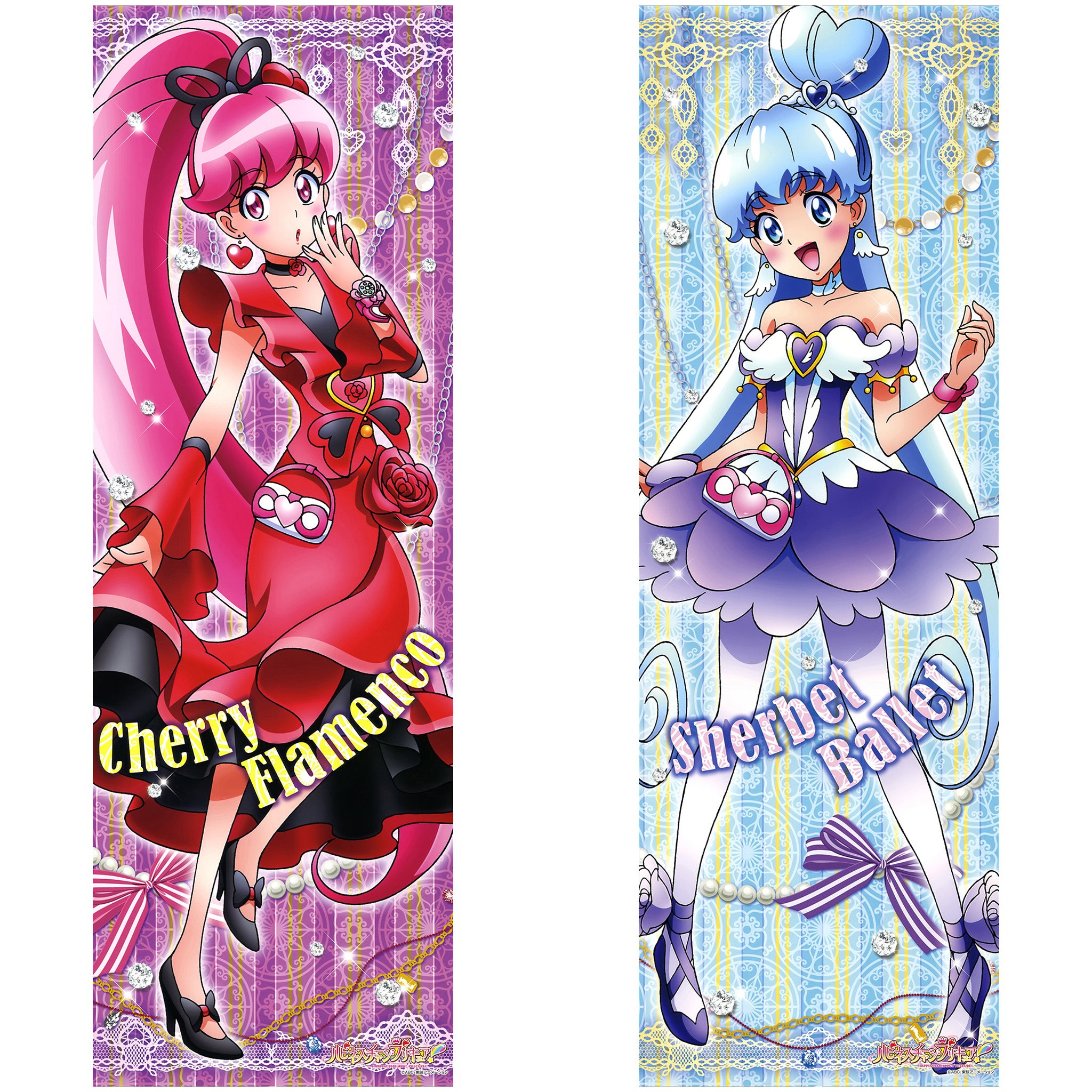 Aino Megumi & Shirayuki Hime A - Anime Inflatable Cylinder Pillow Fan-Art Edition