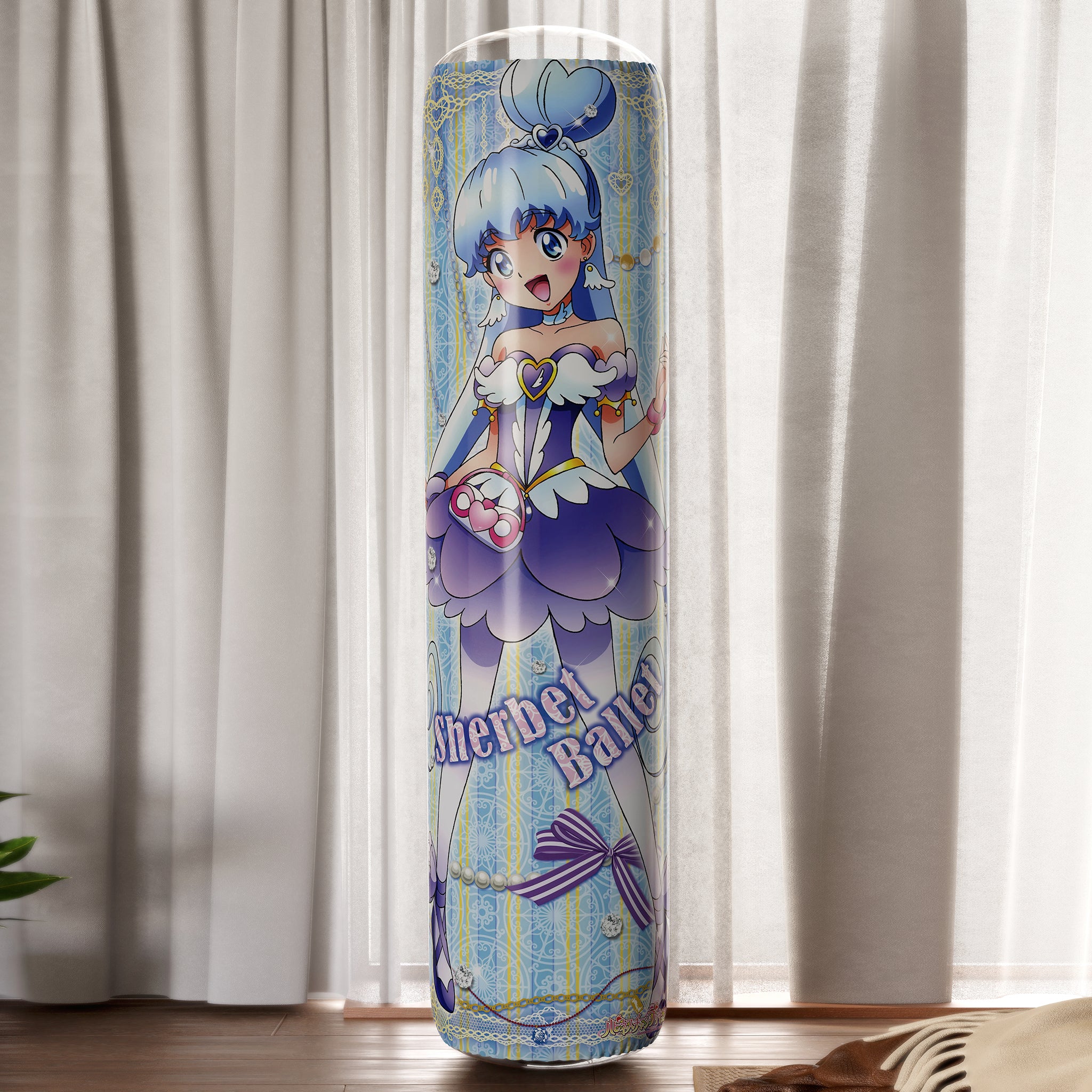 Aino Megumi & Shirayuki Hime A - Anime Inflatable Cylinder Pillow Fan-Art Edition