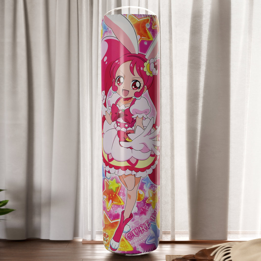 Cure Whip & Cure Custard - Anime Inflatable Cylinder Pillow Fan-Art Edition