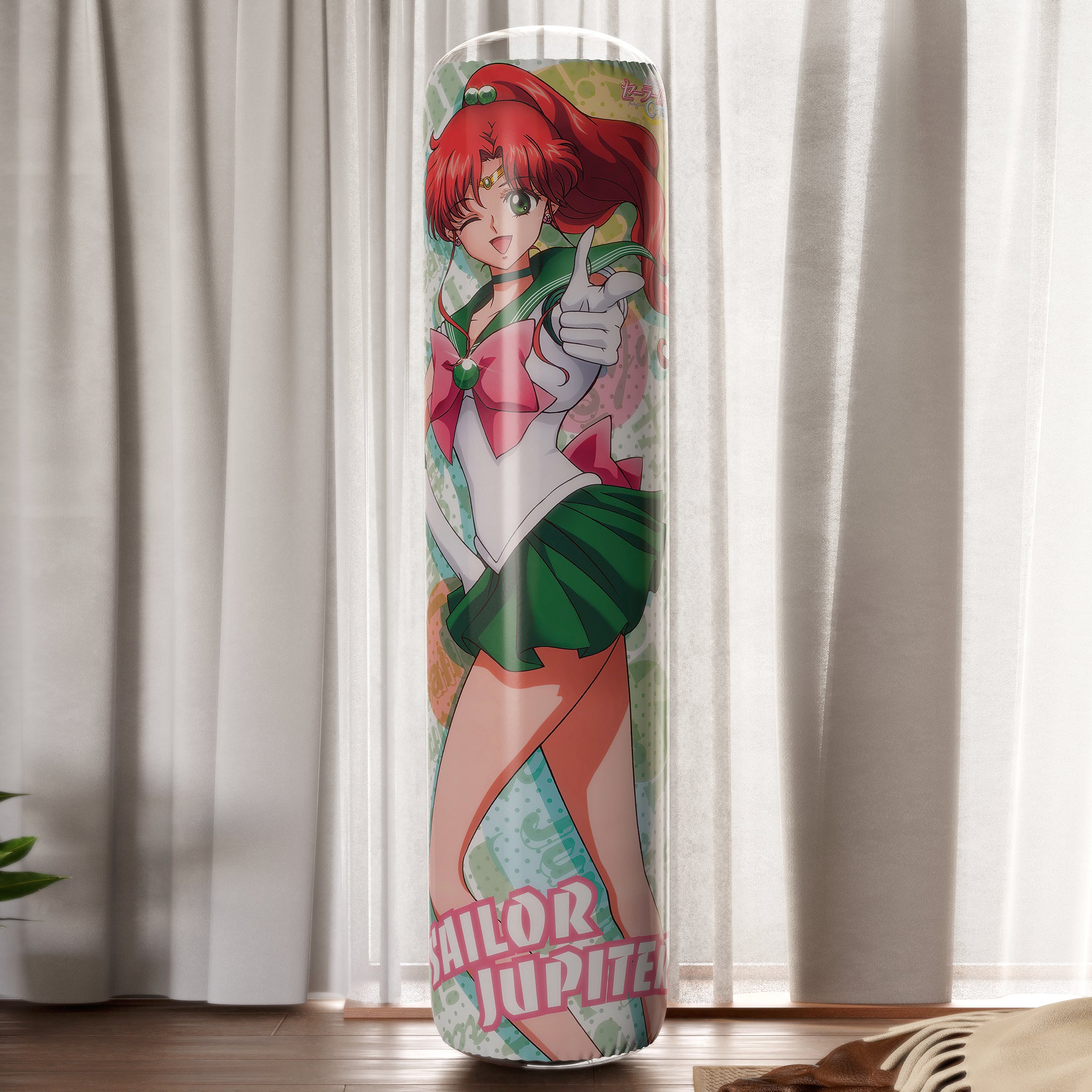 Kino Makoto (Sailor Jupiter) - Anime Inflatable Cylinder Pillow Fan-Art Edition
