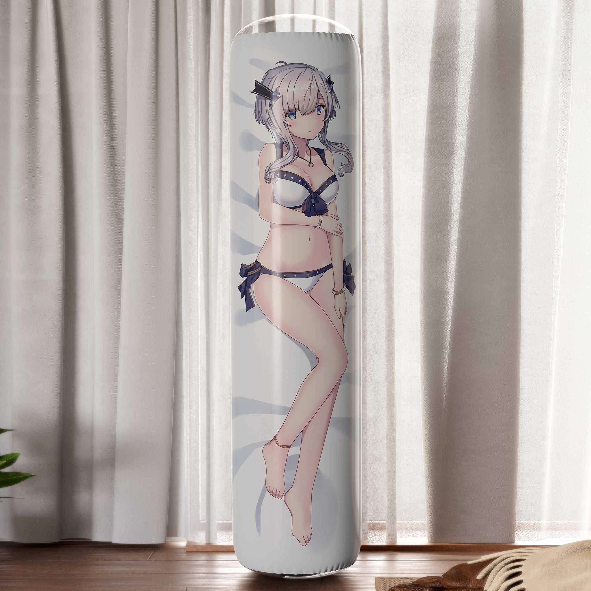 Misha Necron - Anime Inflatable Cylinder Pillow Fan-Art Edition