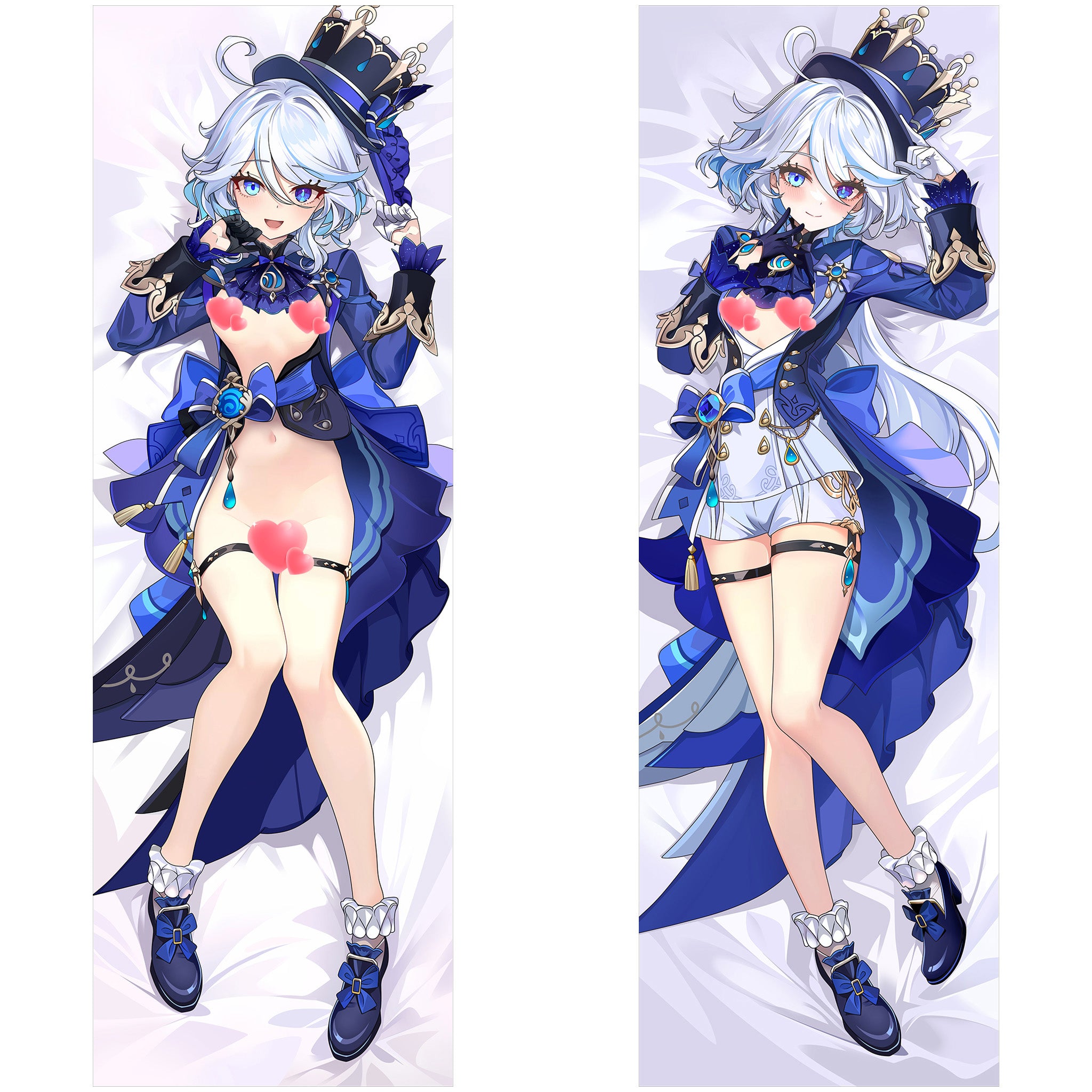 Furina - Anime Inflatable Cylinder Pillow Fan-Art Edition