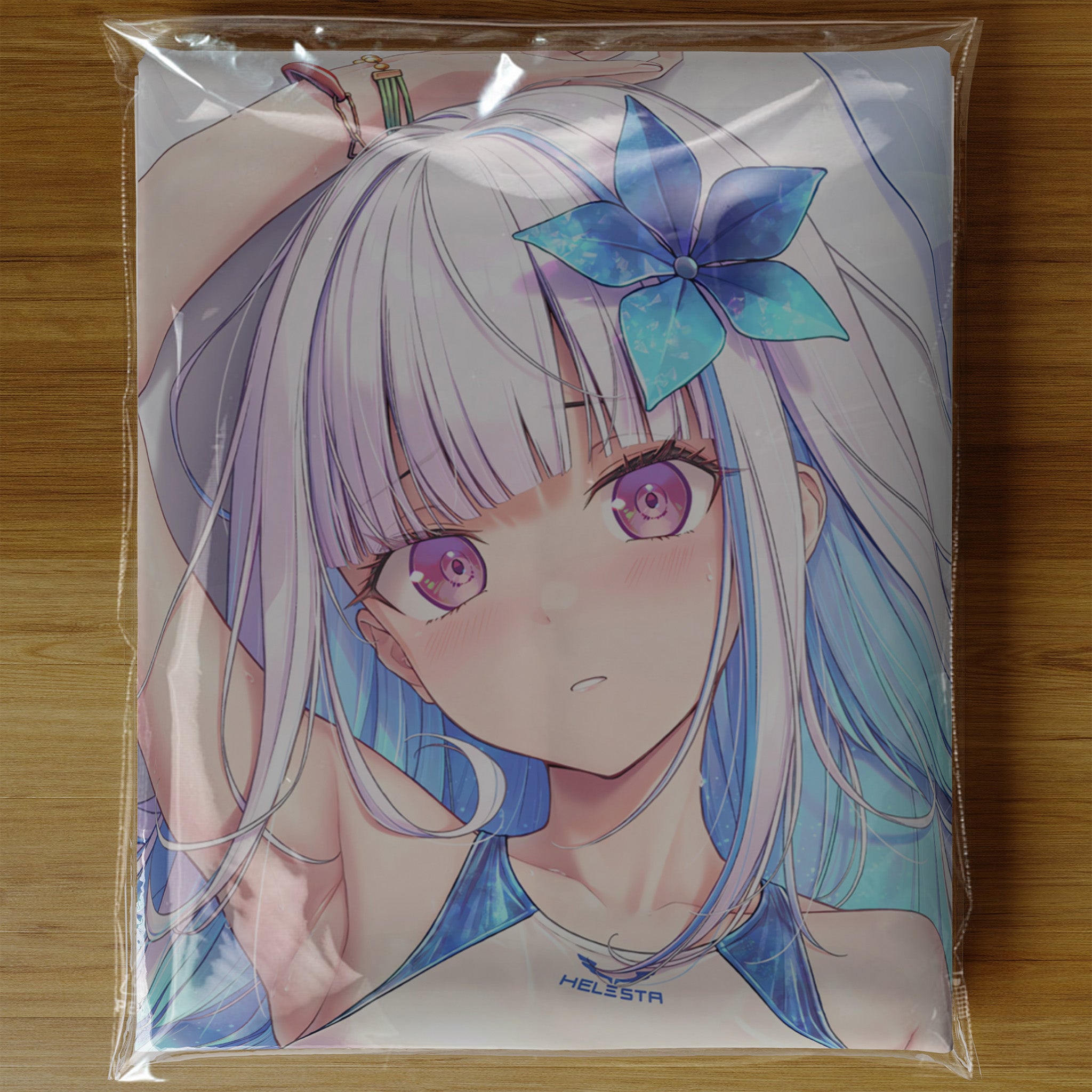 Rize Helmesta (Swimsuit Ver.) - Anime Inflatable Cylinder Pillow Fan-Art Edition