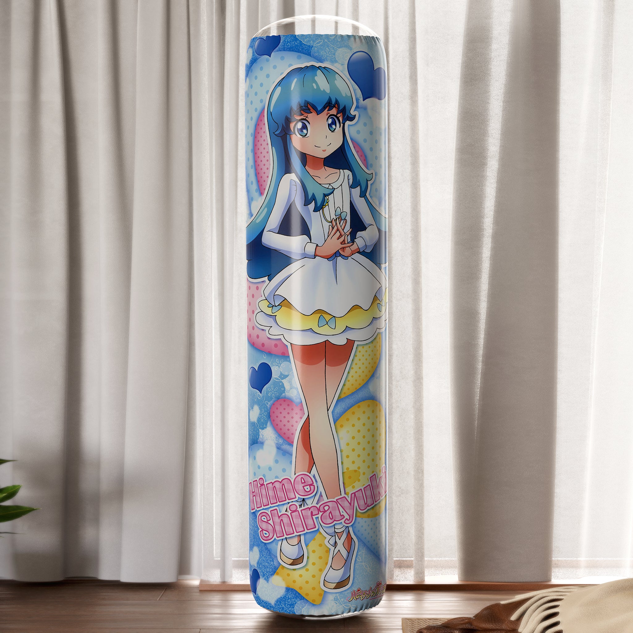 Aino Megumi & Shirayuki Hime B - Anime Inflatable Cylinder Pillow Fan-Art Edition