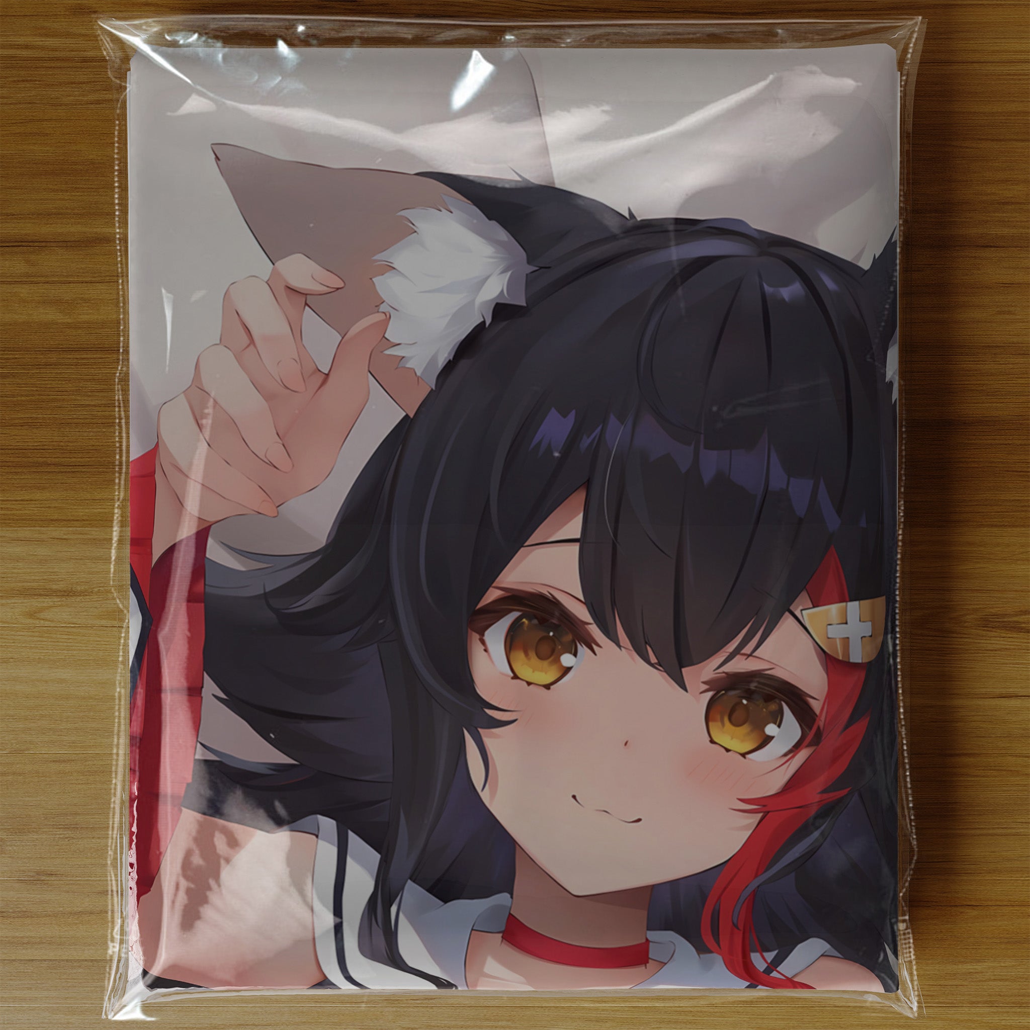 Ookami Mio - Anime Inflatable Cylinder Pillow Fan-Art Edition