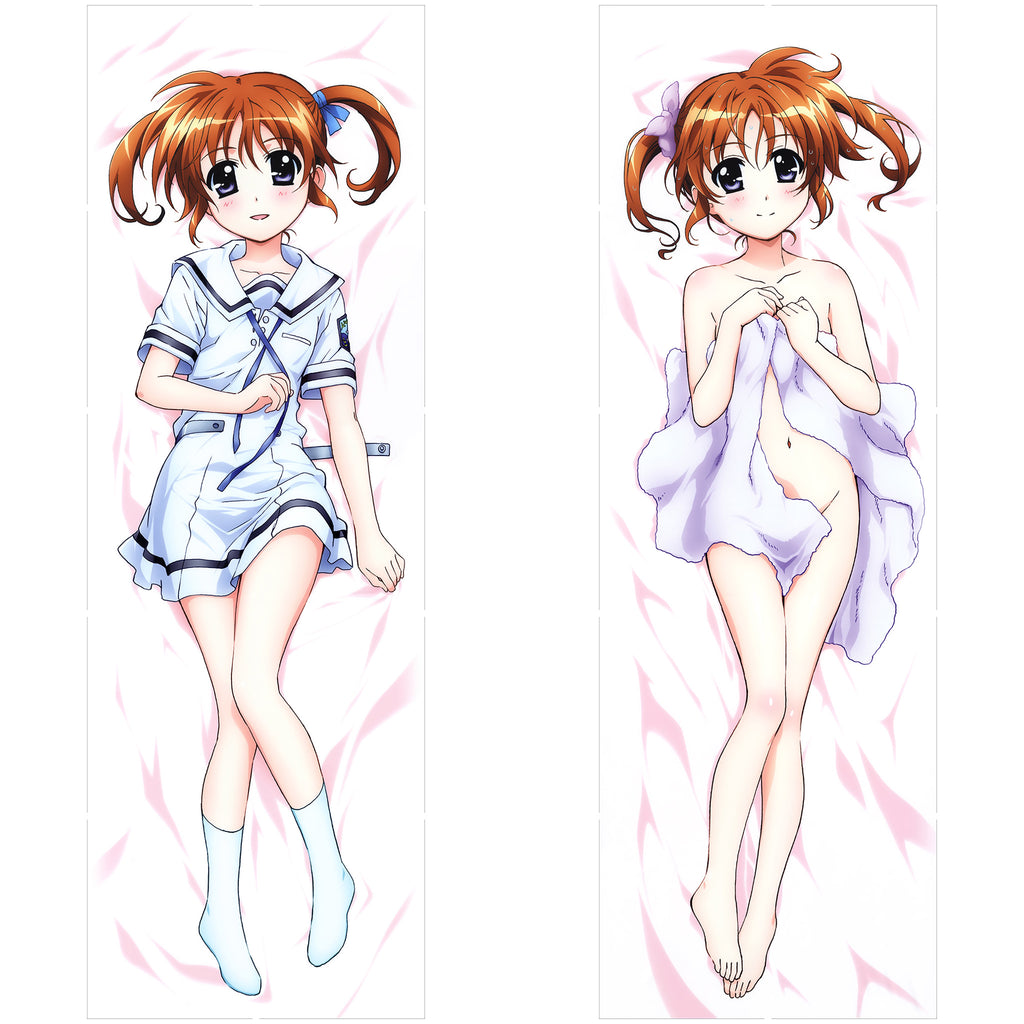 Takamachi Nanoha - Anime Inflatable Cylinder Pillow Fan-Art Edition