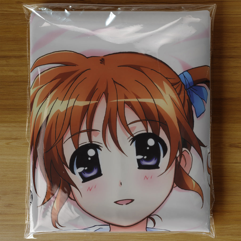 Takamachi Nanoha - Anime Inflatable Cylinder Pillow Fan-Art Edition