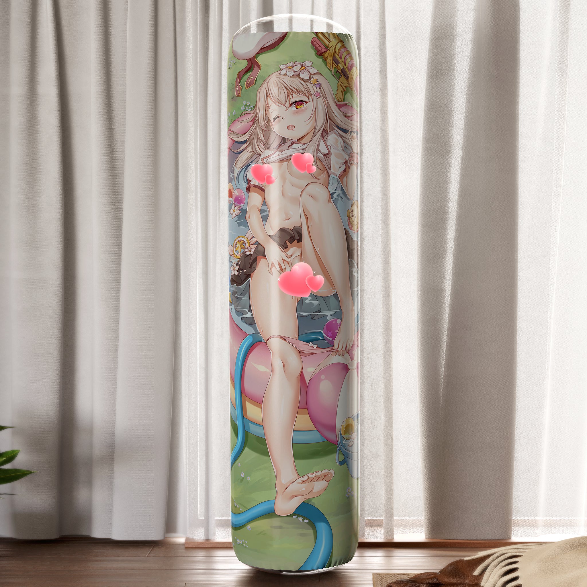 Illyasviel von Einzbern (Summer Ver.) - Anime Inflatable Cylinder Pillow Fan-Art Edition