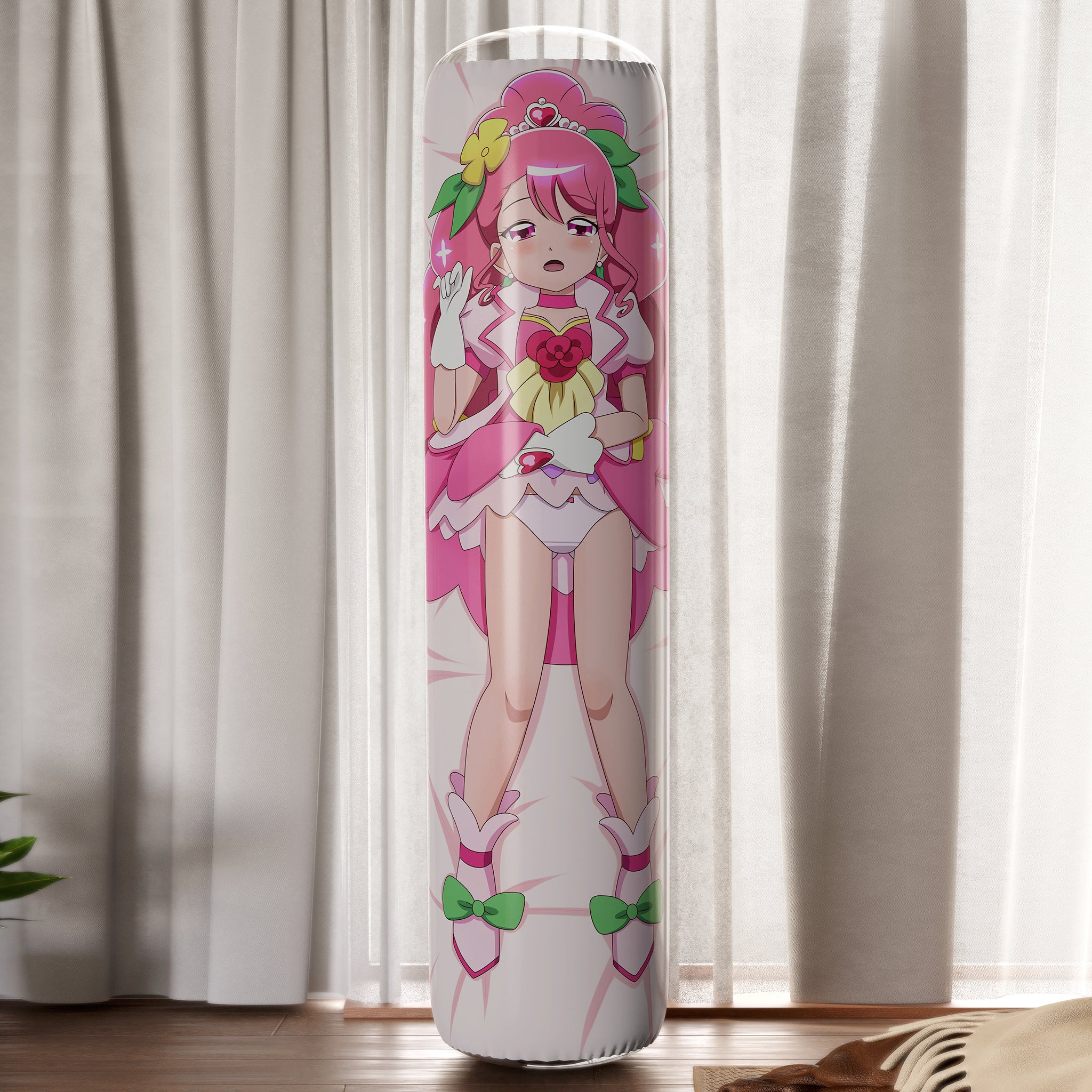 Nodoka Hanadera (Cure Grace) - Anime Inflatable Cylinder Pillow Fan-Art Edition
