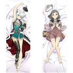 Krysha Pendleton (White Cat) - Anime Inflatable Cylinder Pillow Fan-Art Edition