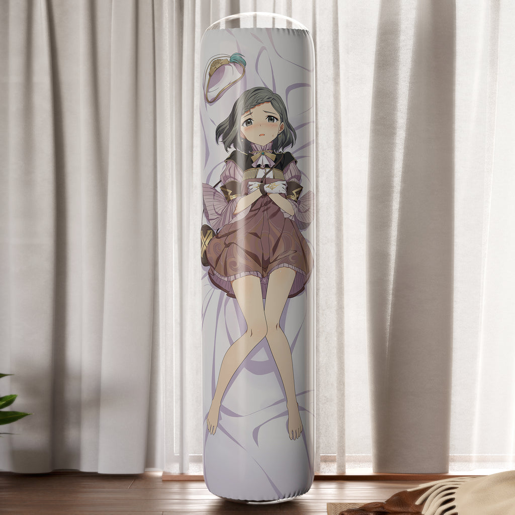 Krysha Pendleton (White Cat) - Anime Inflatable Cylinder Pillow Fan-Art Edition