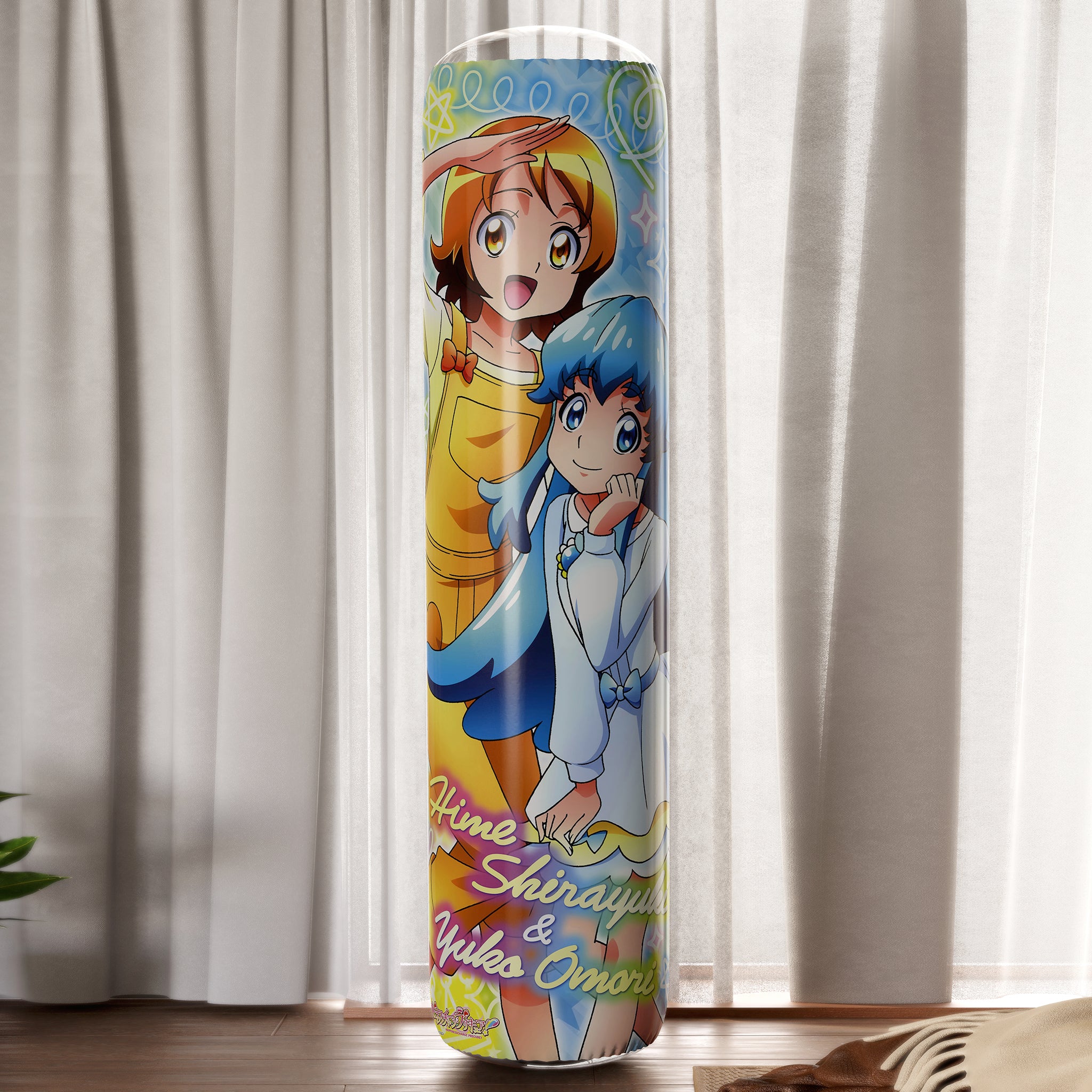Shirayuki Hime & Omori Yuuko - Anime Inflatable Cylinder Pillow Fan-Art Edition