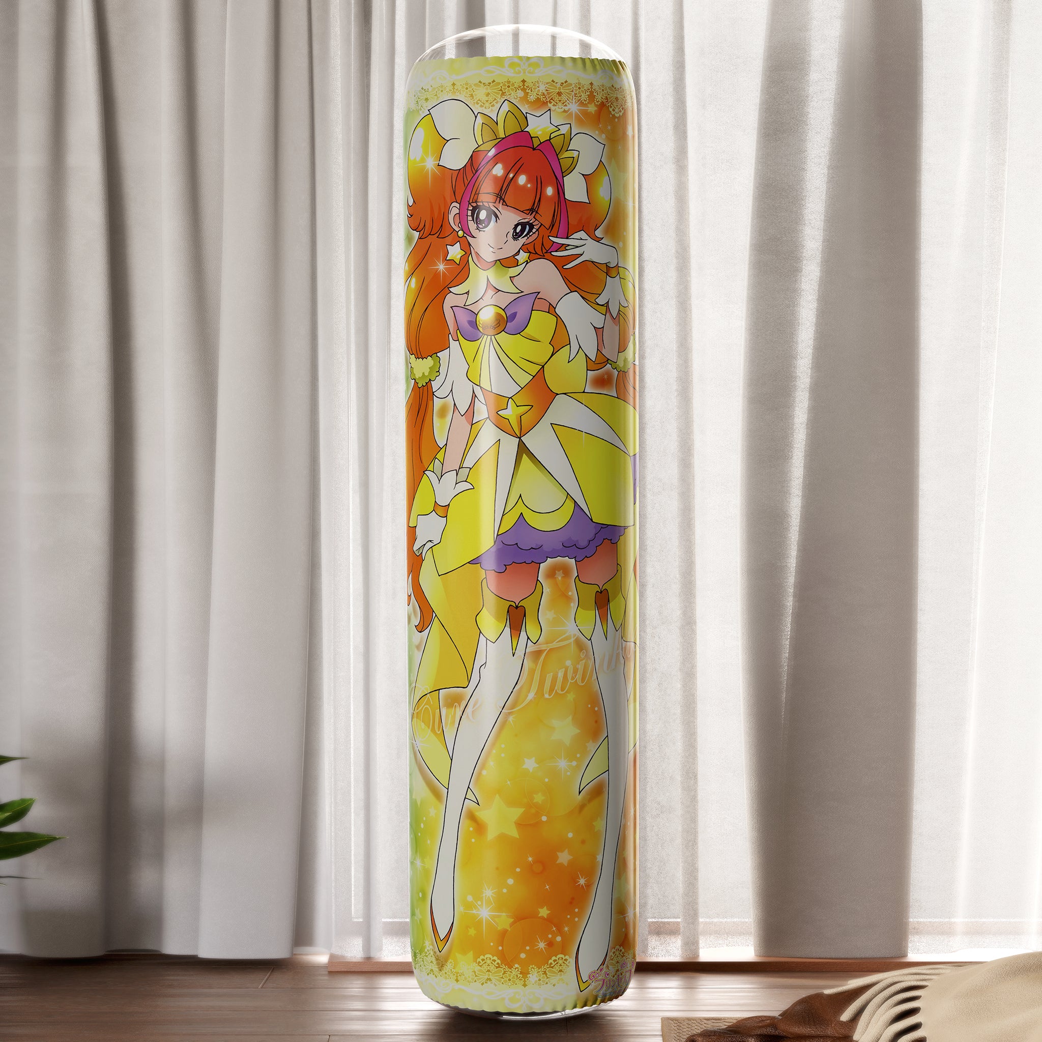 Amanogawa Kirara (Cure Twinkle) - Anime Inflatable Cylinder Pillow Fan-Art Edition