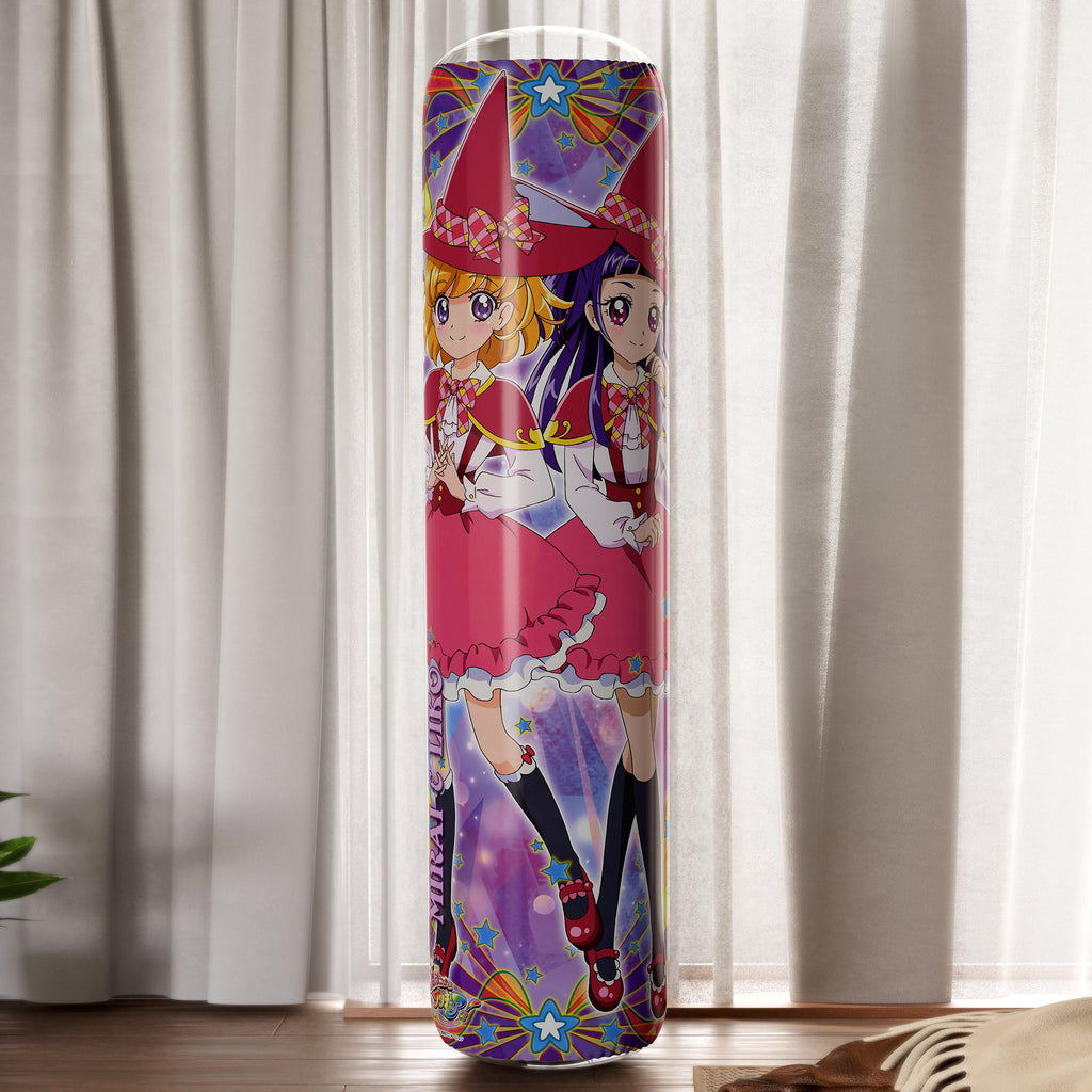 Cure Miracle & Cure Magical - Anime Inflatable Cylinder Pillow Fan-Art Edition