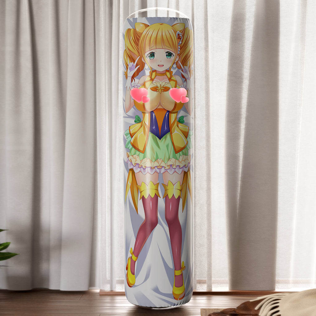 Hinata Hiramitsu (Cure Sparkle) - Anime Inflatable Cylinder Pillow Fan-Art Edition
