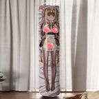 Twin Black-stockings Maids - Anime Inflatable Cylinder Pillow Fan-Art Edition
