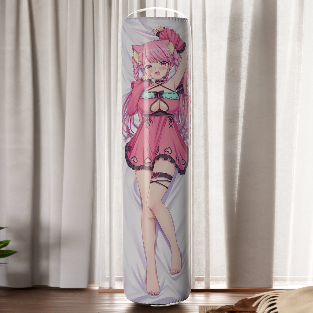 Momonya Miyui - Anime Inflatable Cylinder Pillow Fan-Art Edition