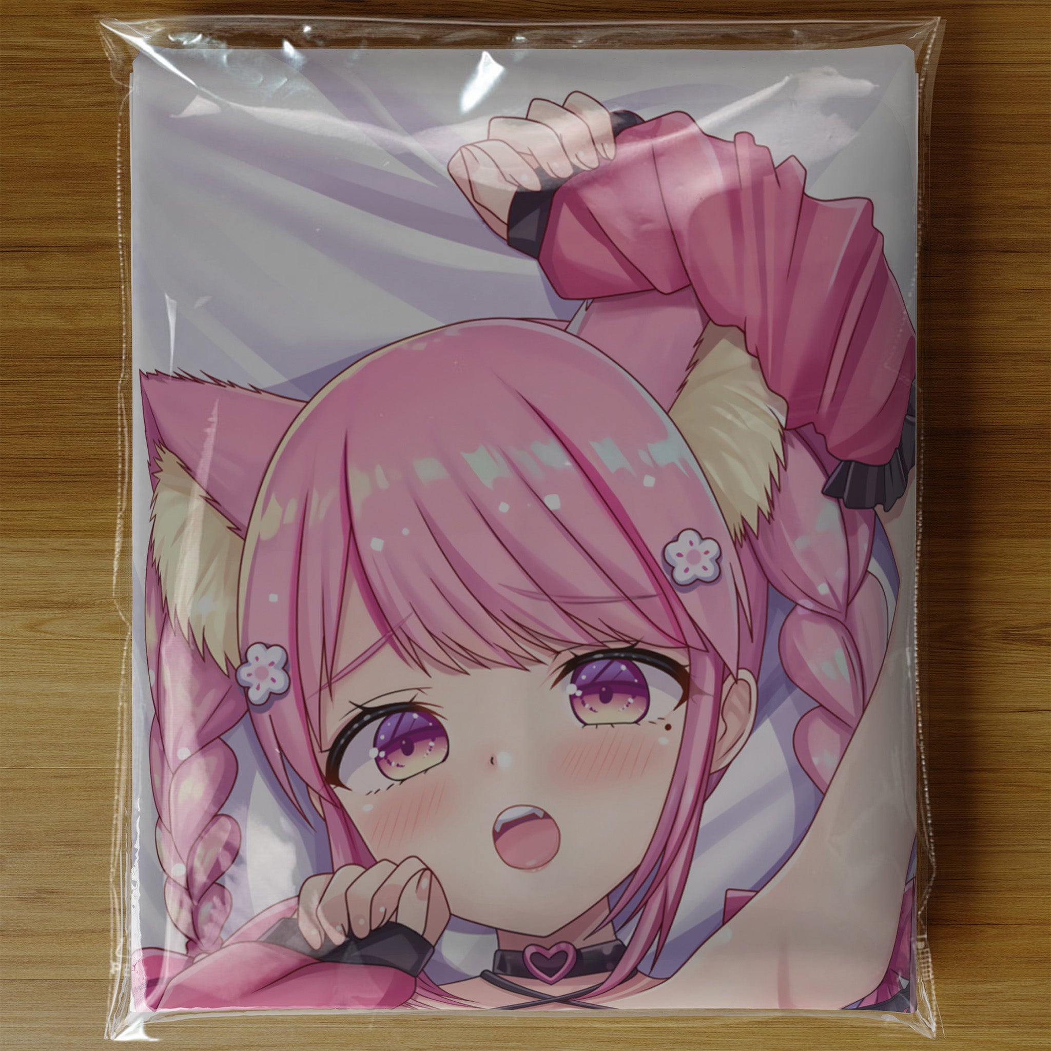 Momonya Miyui - Anime Inflatable Cylinder Pillow Fan-Art Edition