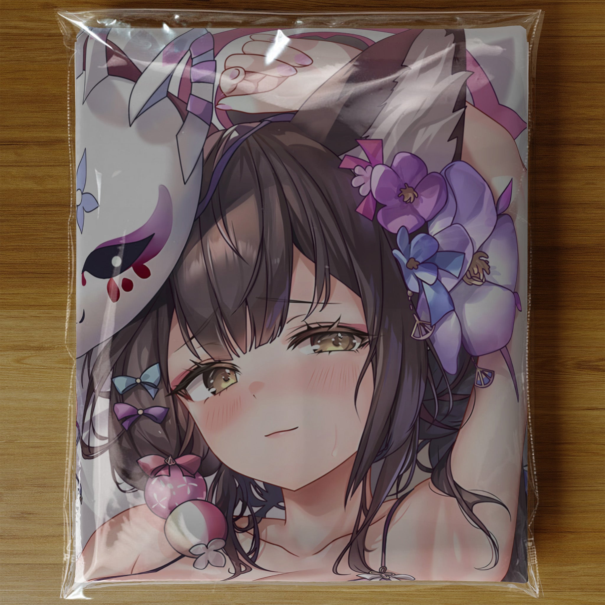 Kosaka Wakamo (Bikini Ver.) - Anime Inflatable Cylinder Pillow Fan-Art Edition