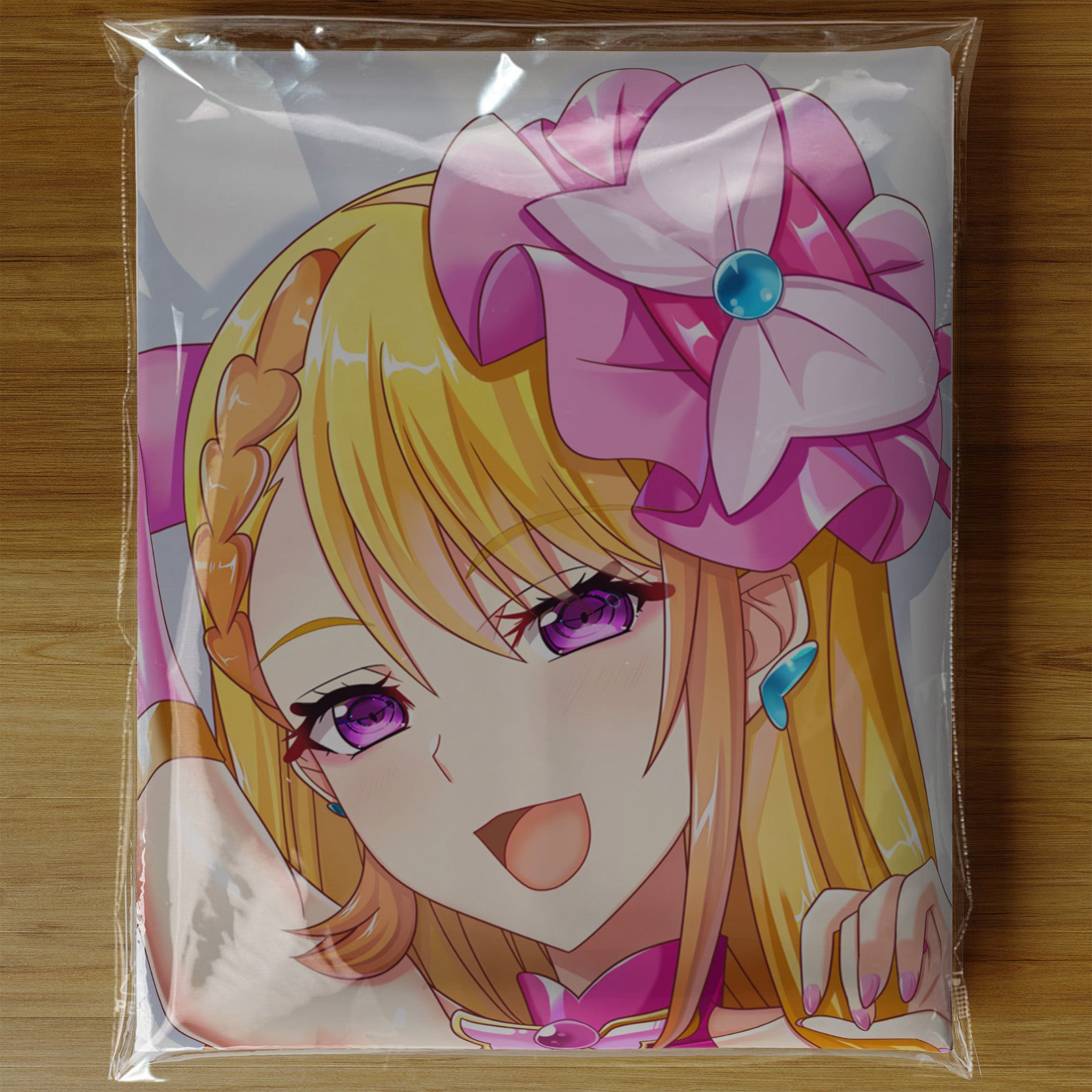 Cure Butterfly (Hijiri Ageha) - Anime Inflatable Cylinder Pillow Fan-Art Edition