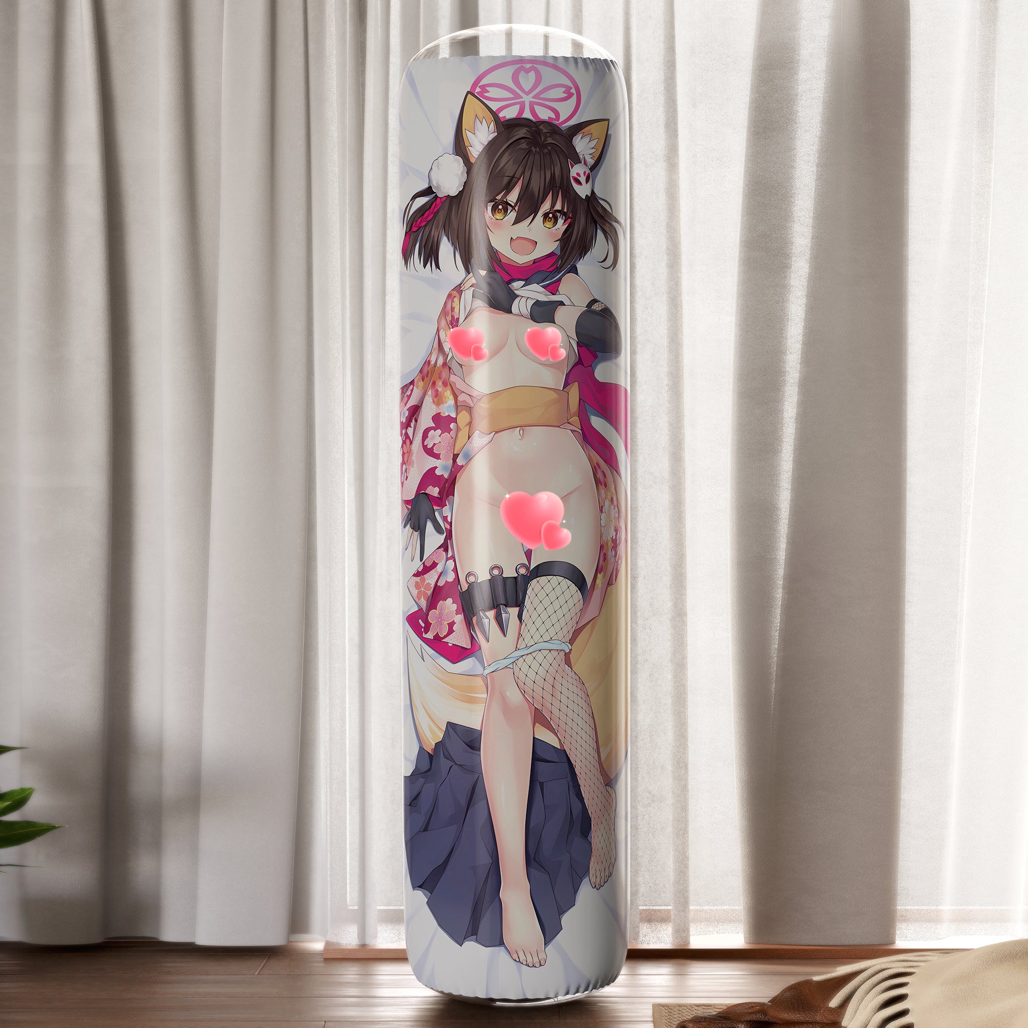 Kuda Izuna - Anime Inflatable Cylinder Pillow Fan-Art Edition