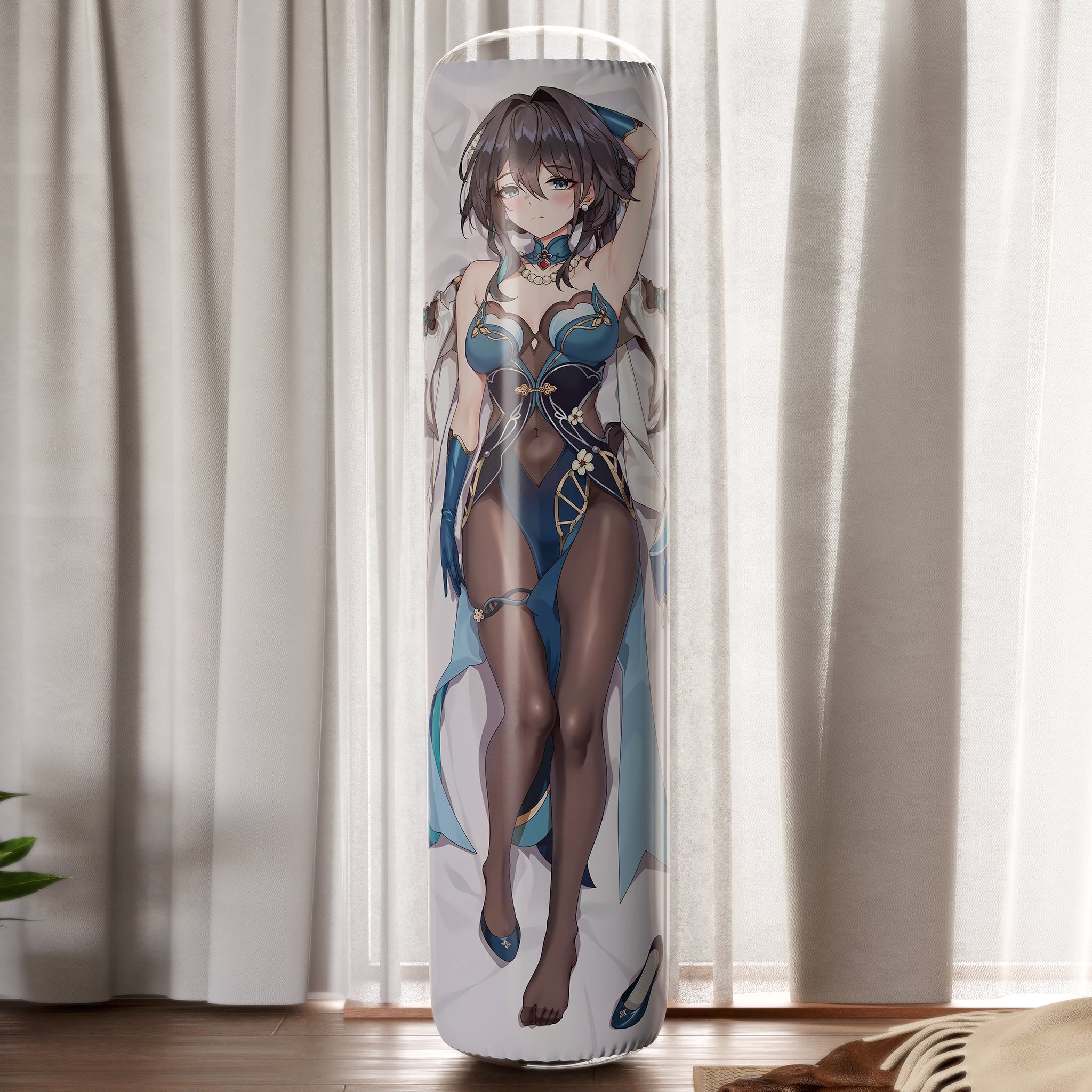 Ruan Mei - Anime Inflatable Cylinder Pillow Fan-Art Edition