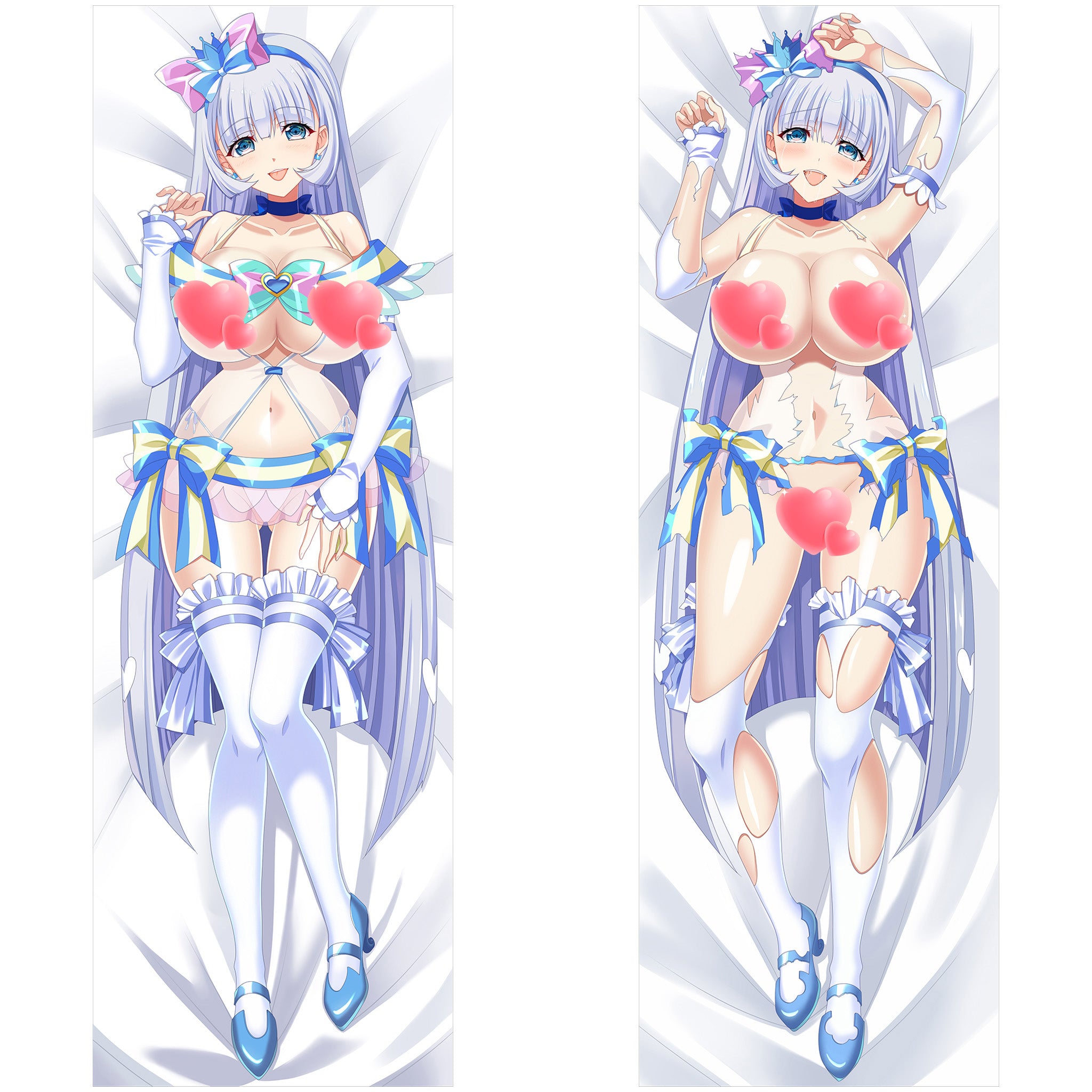 Cure Nyammy (Yuki Nekoyashiki) - Anime Inflatable Cylinder Pillow Fan-Art Edition