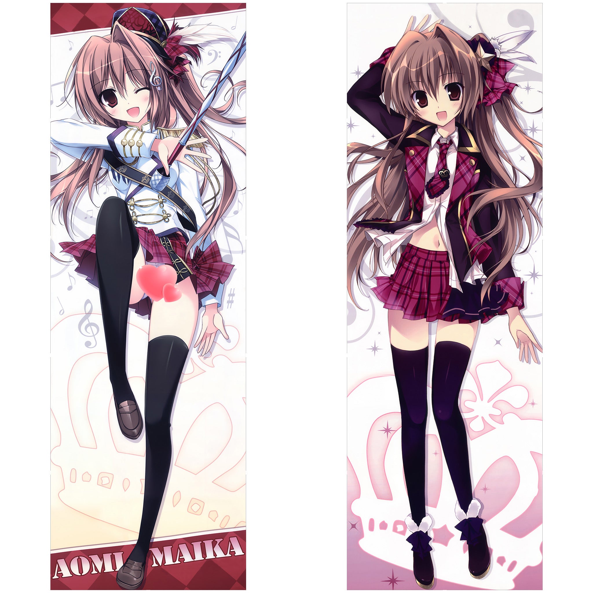 Aomi Maika - Anime Inflatable Cylinder Pillow Fan-Art Edition