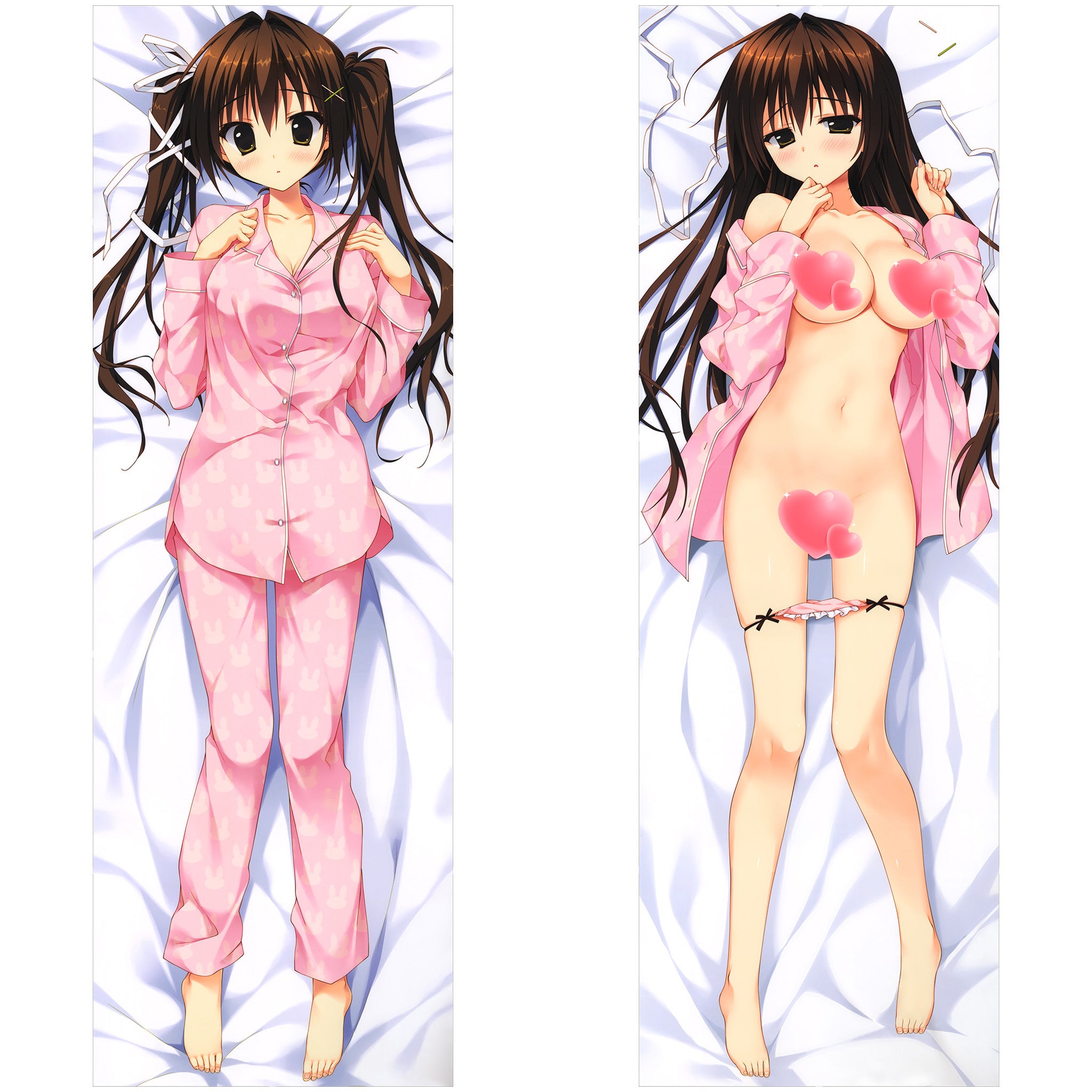 Nase Yukana (Pajama Ver.) - Anime Inflatable Cylinder Pillow Fan-Art Edition
