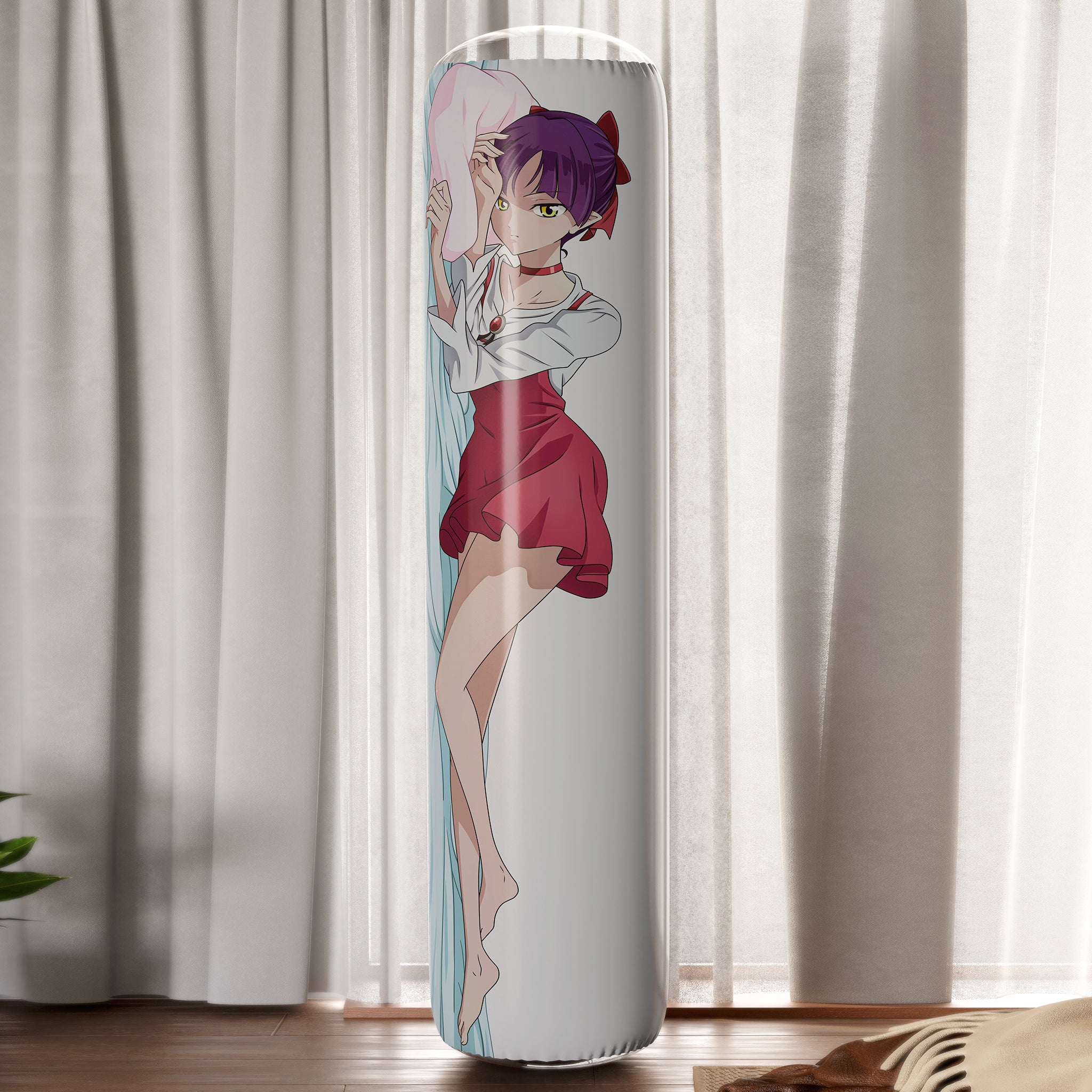 Neko-Musume (Cuddling Ver.) - Anime Inflatable Cylinder Pillow Fan-Art Edition