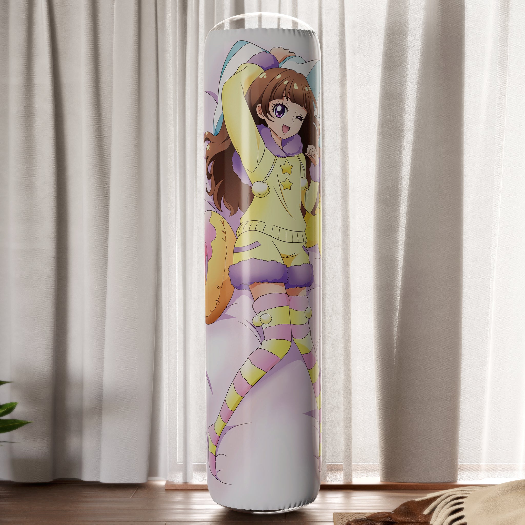 Akagi Towa & Amanogawa Kirara - Anime Inflatable Cylinder Pillow Fan-Art Edition