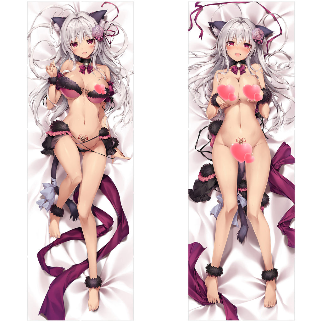 Mia (Cat Girl) - Anime Inflatable Cylinder Pillow Fan-Art Edition