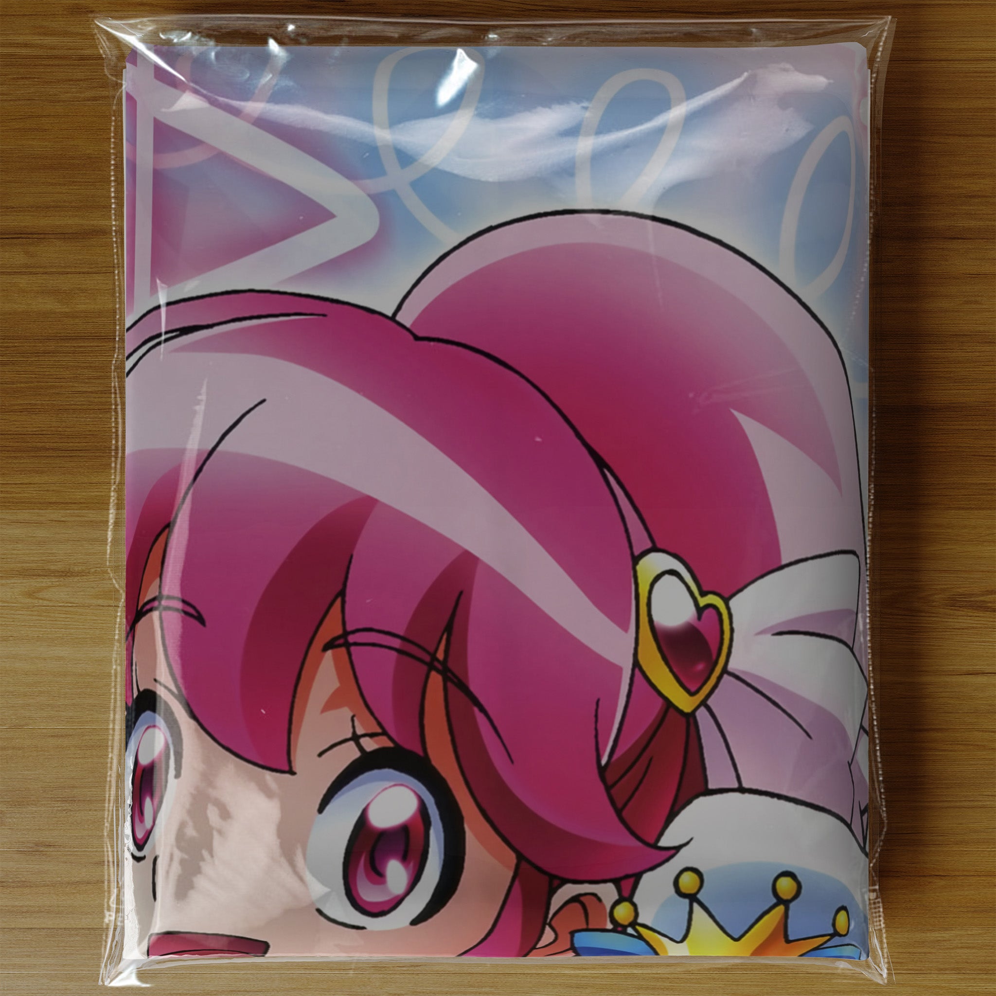 Cure Lovely & Cure Princess & Cure Honey - Anime Inflatable Cylinder Pillow Fan-Art Edition