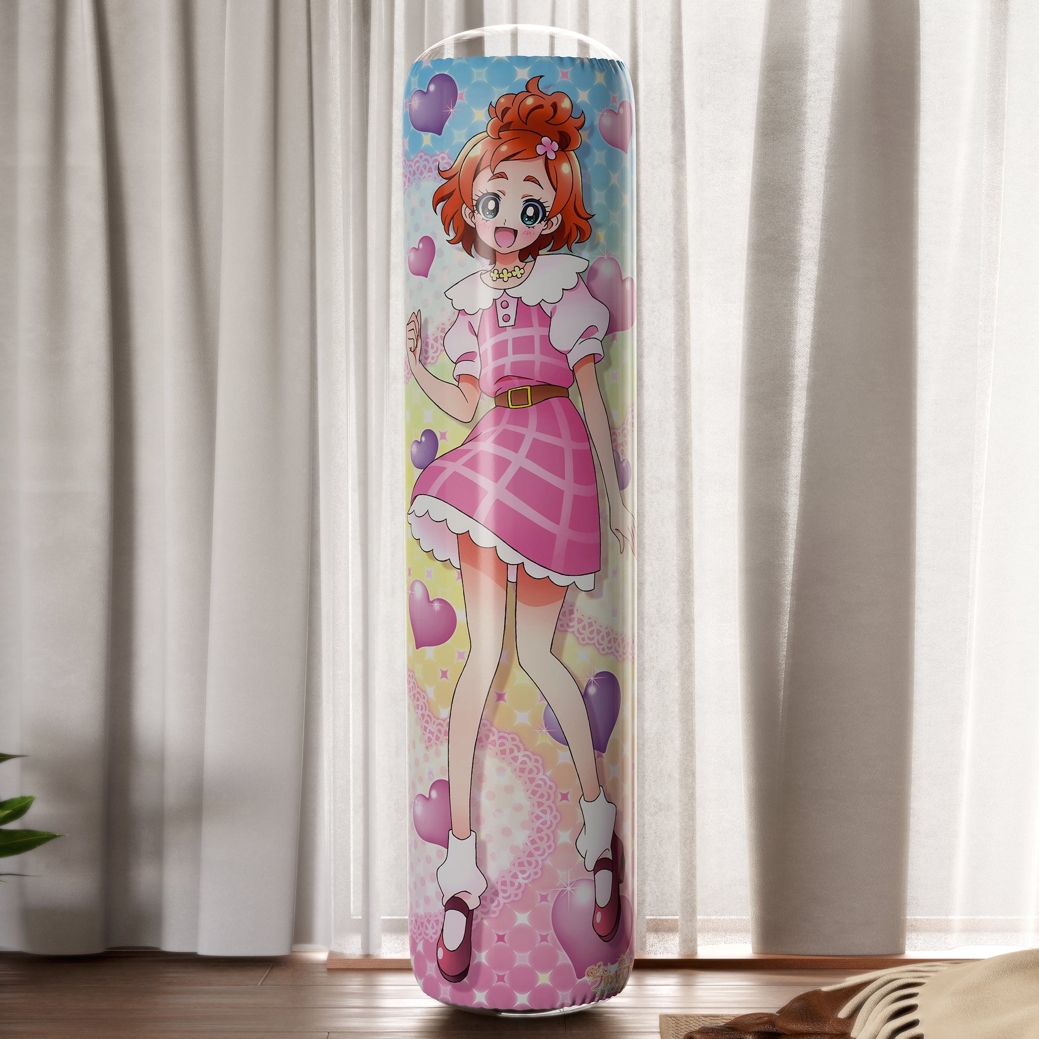Haruno Haruka (Cure Flora) - Anime Inflatable Cylinder Pillow Fan-Art Edition