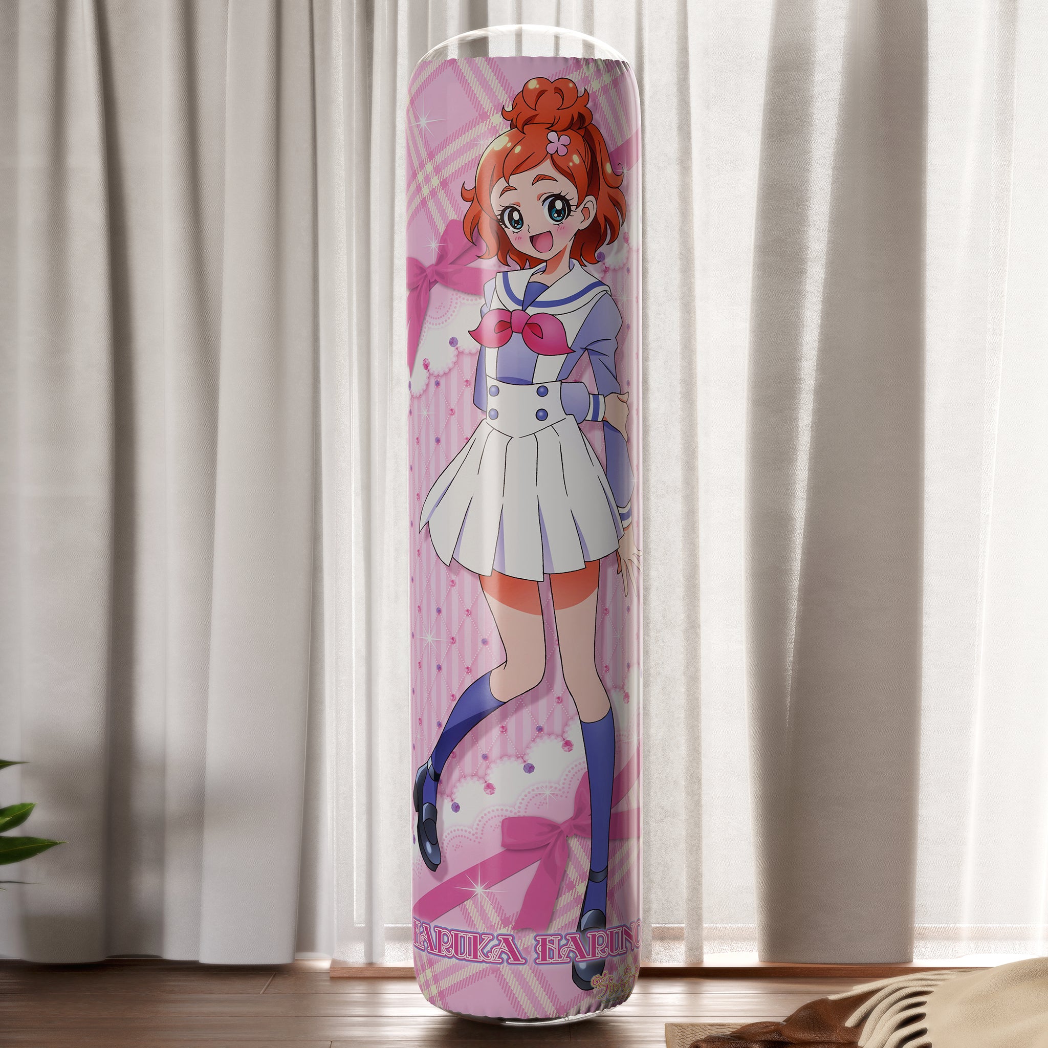 Haruno Haruka (Cure Flora) - Anime Inflatable Cylinder Pillow Fan-Art Edition