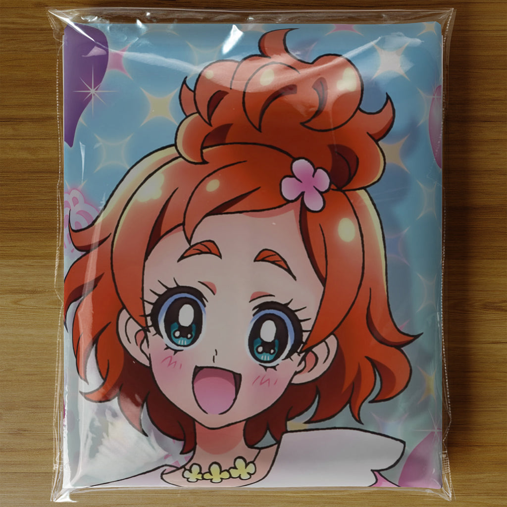 Haruno Haruka (Cure Flora) - Anime Inflatable Cylinder Pillow Fan-Art Edition