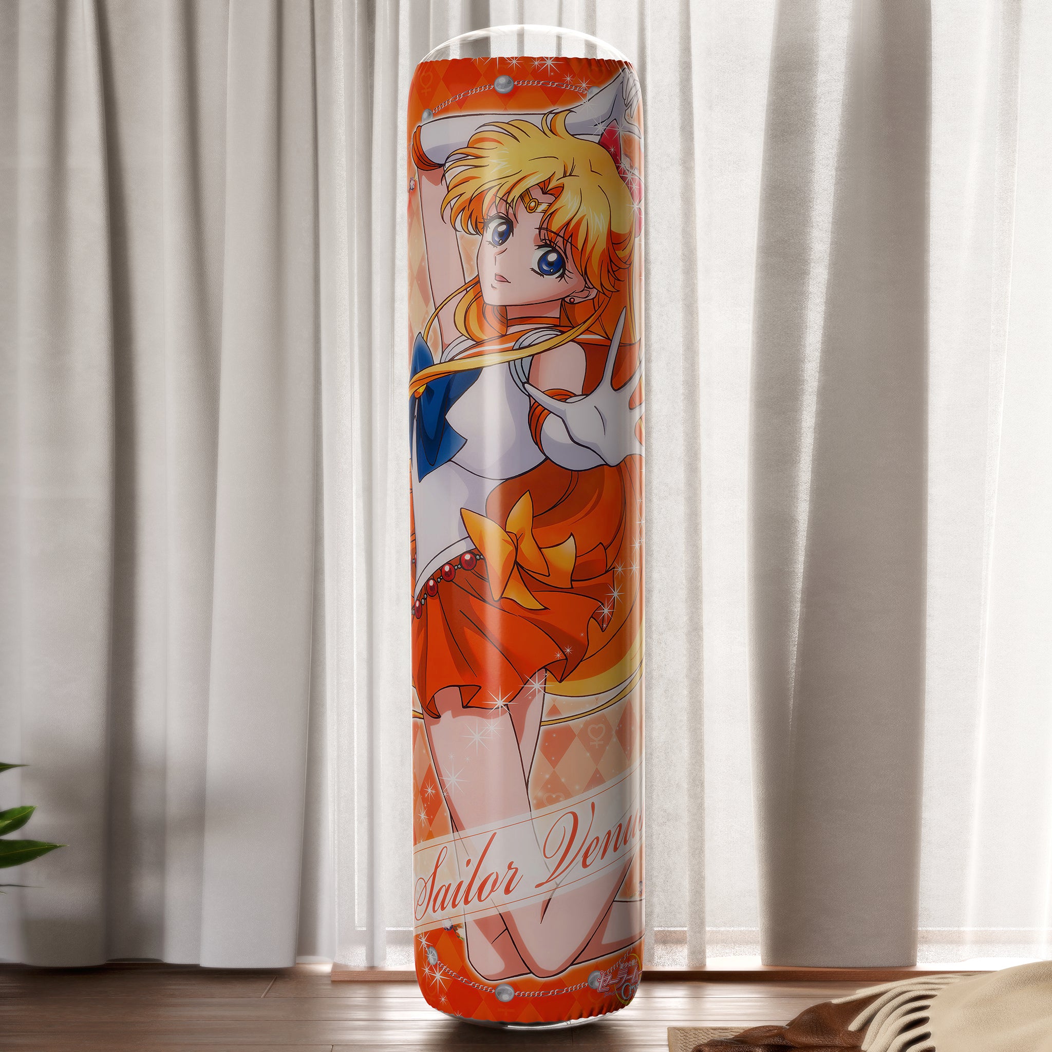 Sailor Venus (Minako Aino) - Anime Inflatable Cylinder Pillow Fan-Art Edition