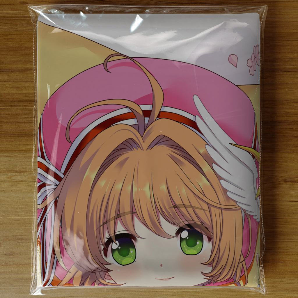 Kinomoto Sakura B - Anime Inflatable Cylinder Pillow Fan-Art Edition