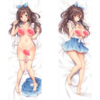 Tsukioka Kogane (Blue Skirt Ver.) - Anime Inflatable Cylinder Pillow Fan-Art Edition